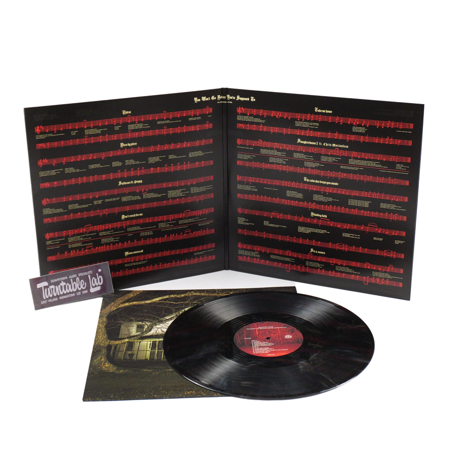 Knocked Loose: You Won't Go Before You're Supposed To (Onyx Marble Colored Vinyl) Vinyl LP - Image 3
