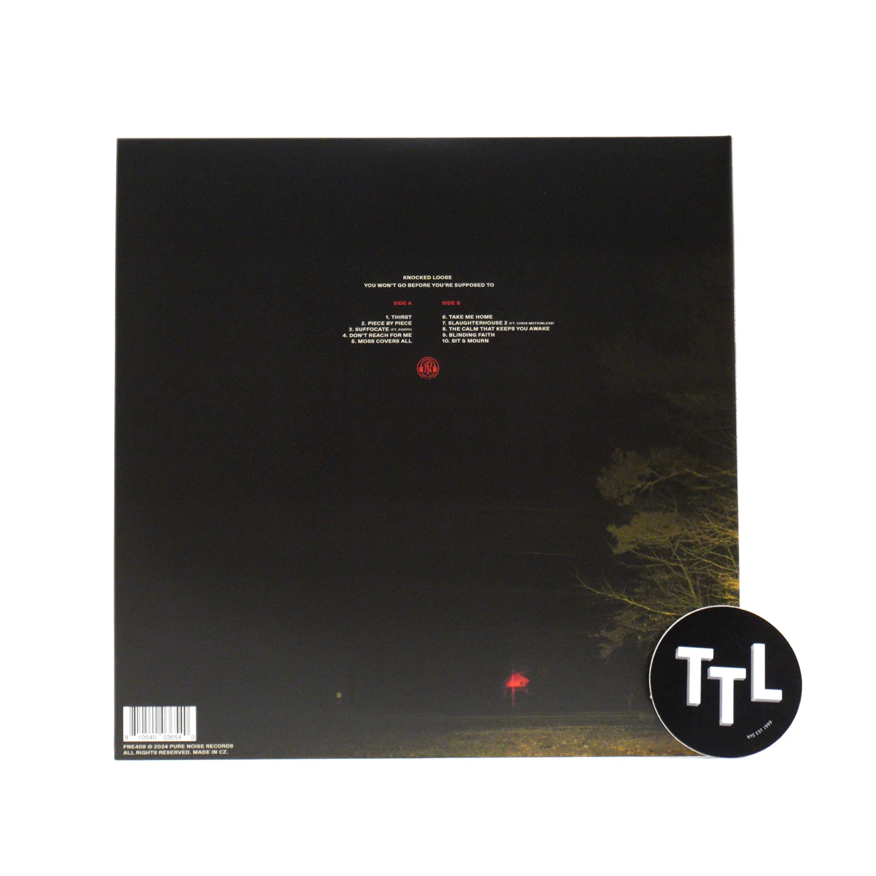 Knocked Loose: You Won't Go Before You're Supposed To (Onyx Marble Colored Vinyl) Vinyl LP - Image 4