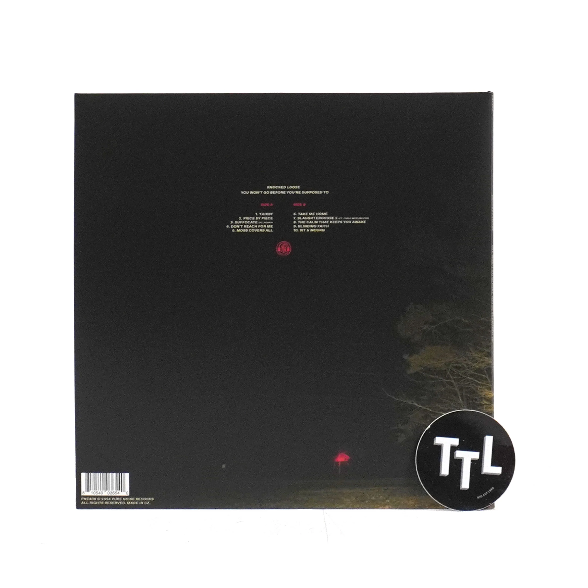 Knocked Loose: You Won't Go Before You're Supposed To (Rainbow Splatter Colored Vinyl) Vinyl LP - Image 3