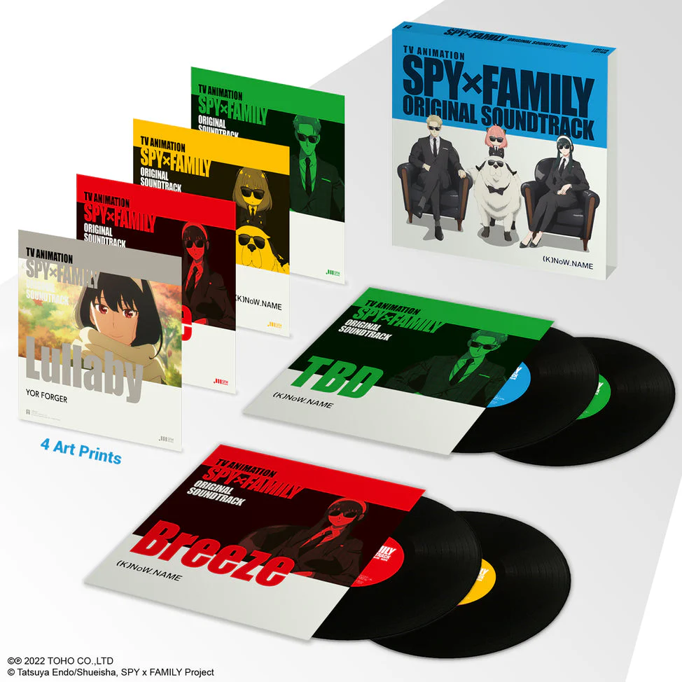 (K)NoW_Name: Spy x Family Soundtrack Vinyl 4LP - Image 2