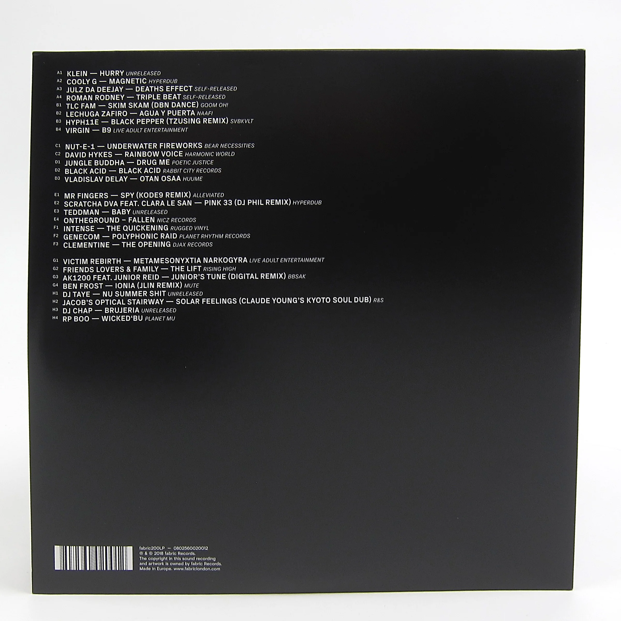 Kode9 & Burial: Fabriclive 100 Vinyl 4LP - Image 3