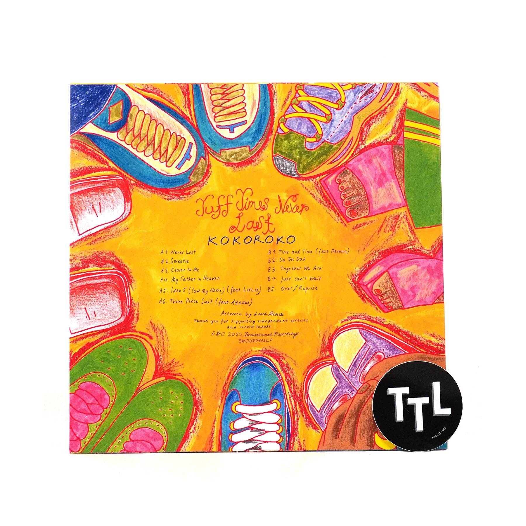 Kokoroko: Tuff Times Never Last (Indie Exclusive Colored Vinyl) Vinyl LP - Image 3