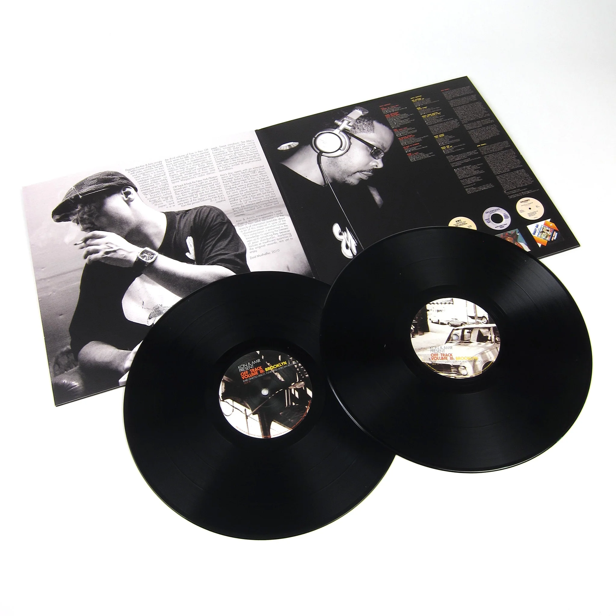 Kon & Amir: Off Track Volume III - Brooklyn Vinyl 2LP - Image 2