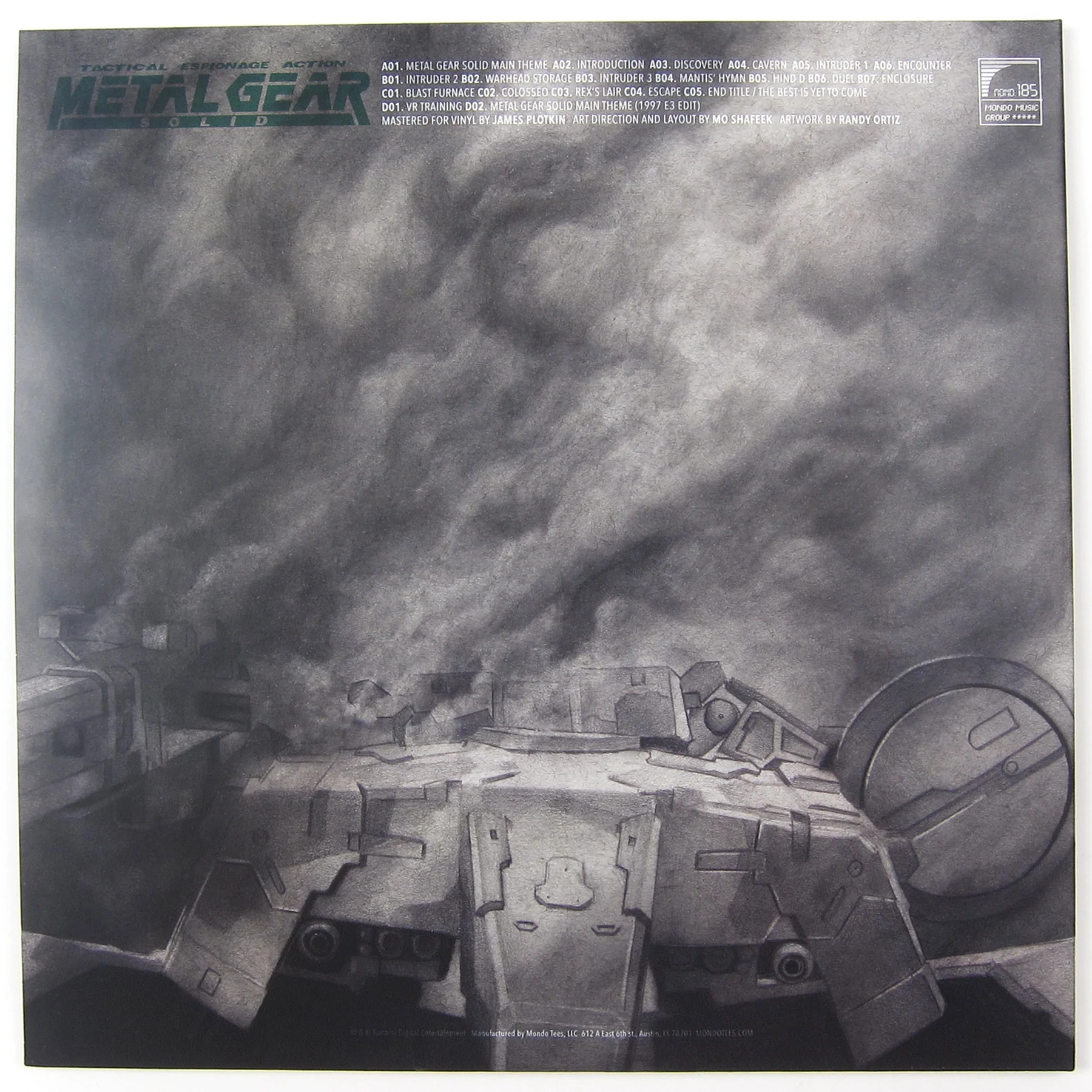 Konami Digital Entertainment: Metal Gear Solid (180g) Vinyl 2LP - Image 3