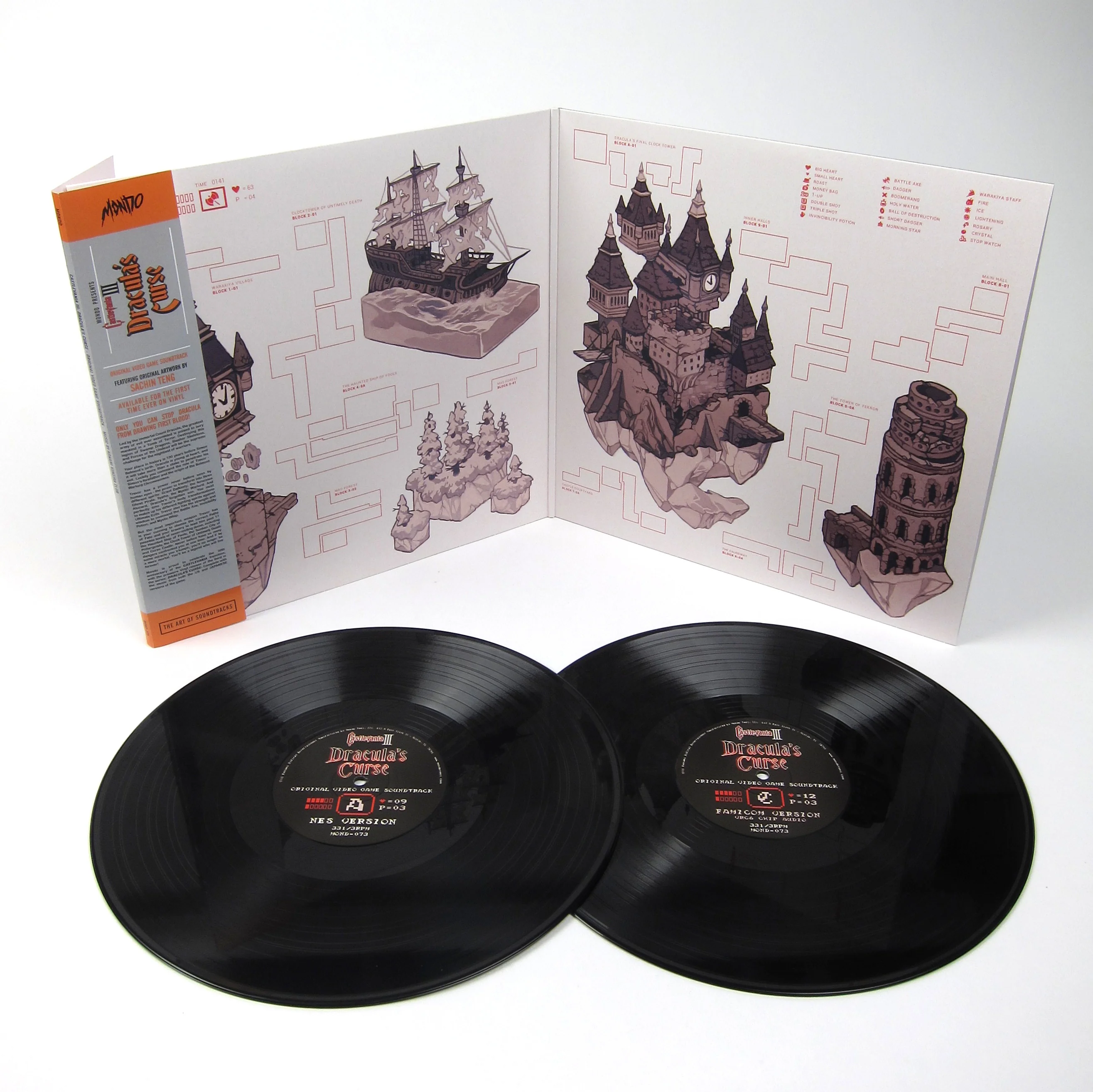 Konami Kukeiha Club: Castlevania III - Dracula's Curse Soundtrack Vinyl 2LP - Image 2
