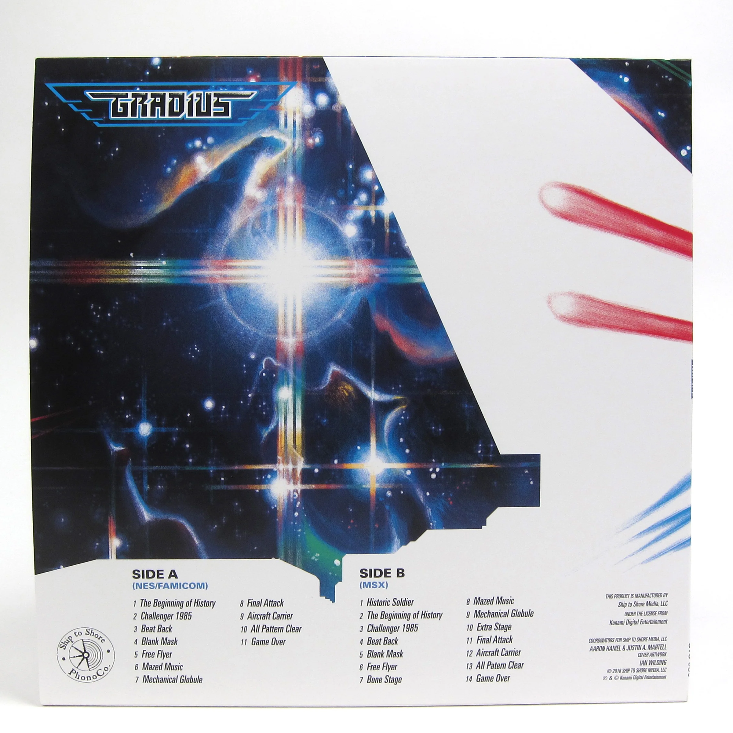 Konami Kukeiha Club: Gradius (Colored Vinyl) Vinyl LP - Image 3