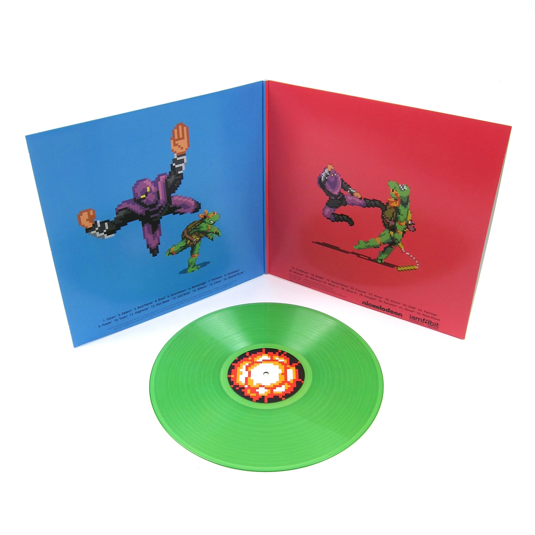 Konami Kukeiha Club: Teenage Mutant Ninja Turtles - Turtles In Time (Colored Vinyl) Vinyl LP - Image 2