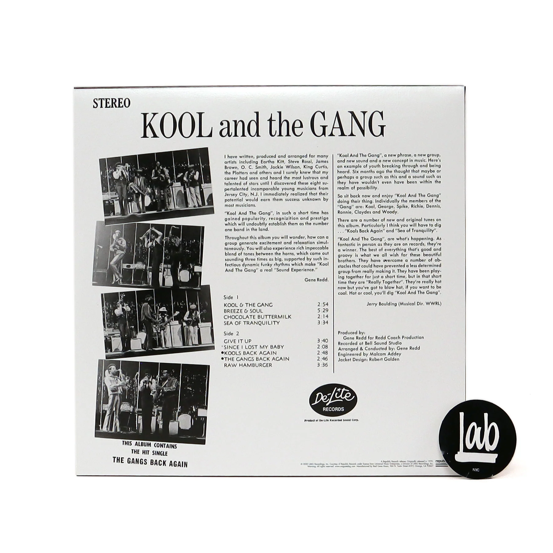 Kool And The Gang: Kool And The Gang (Colored Vinyl) Vinyl LP - Image 3