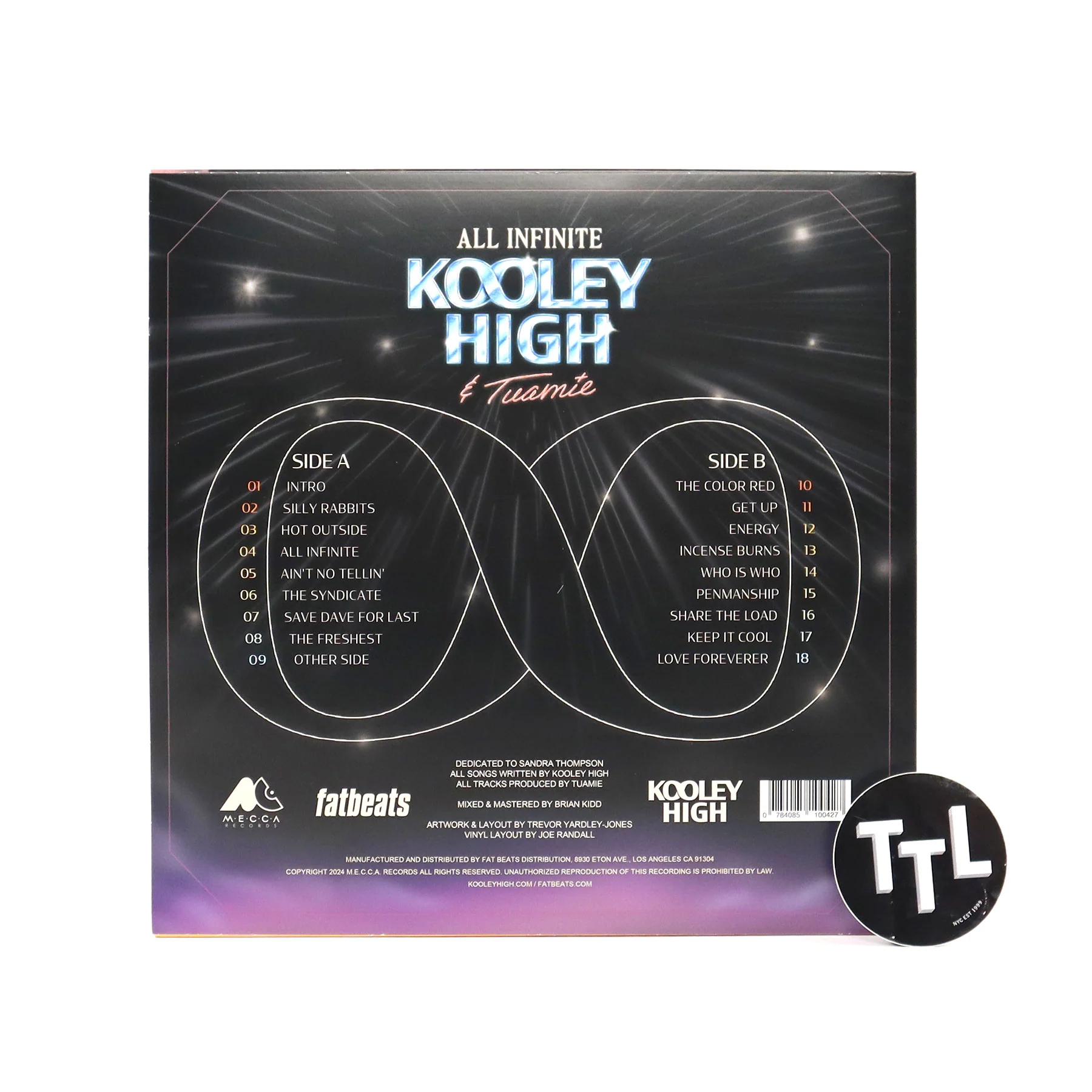 Kooley High & Tuamie: All Infinite (Colored Vinyl) Vinyl LP - Image 3