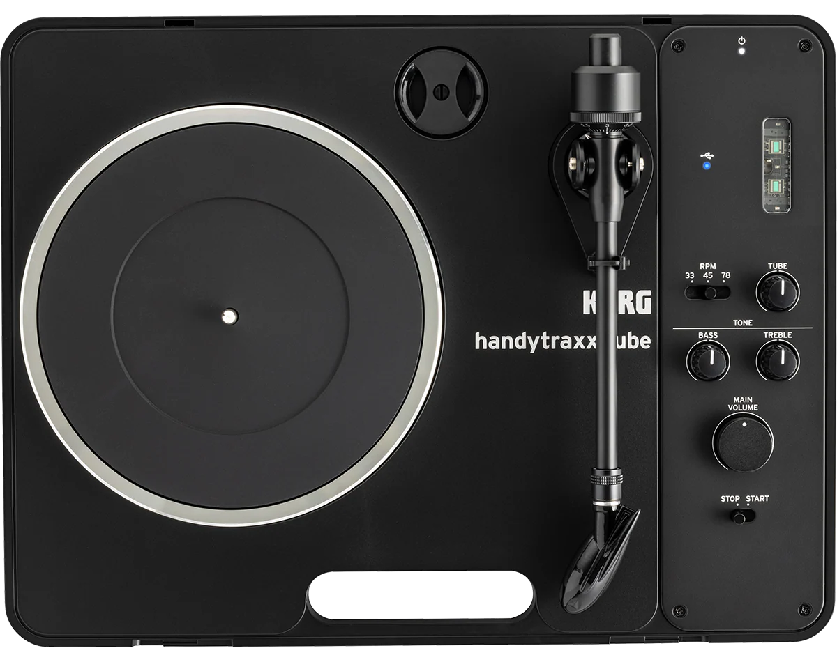 Korg: Handytraxx Tube Jico Portable Turntable