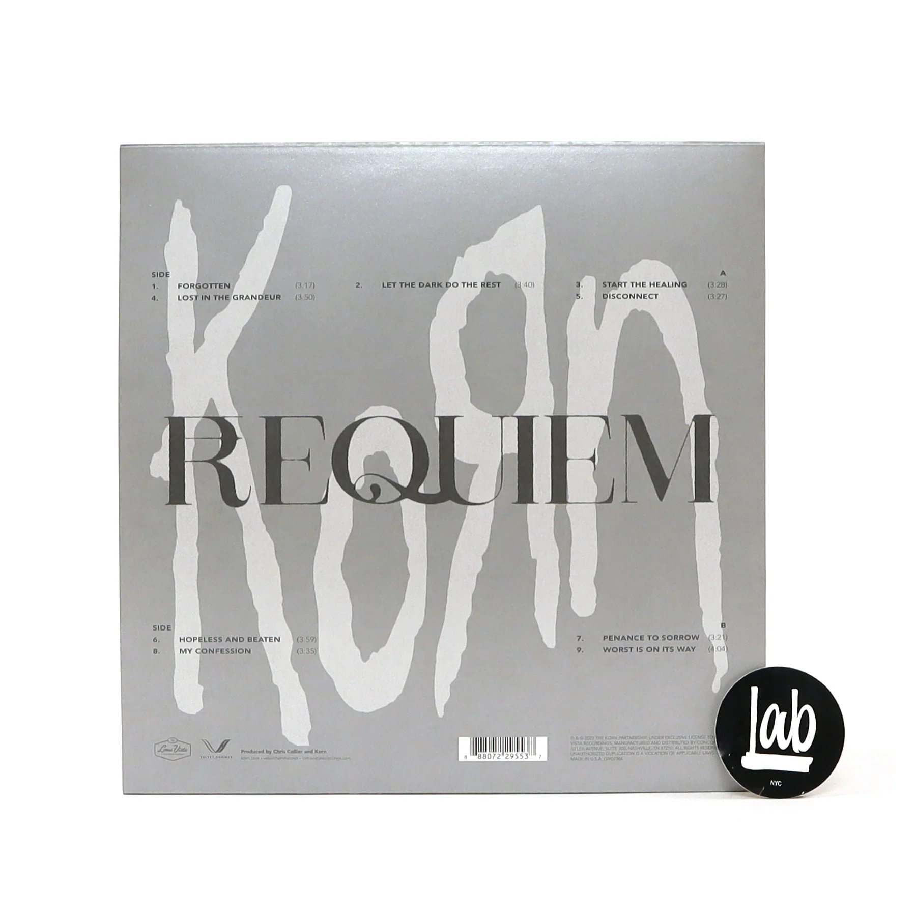 Korn: Requiem (Indie Exclusive Colored Vinyl) Vinyl LP - Image 3