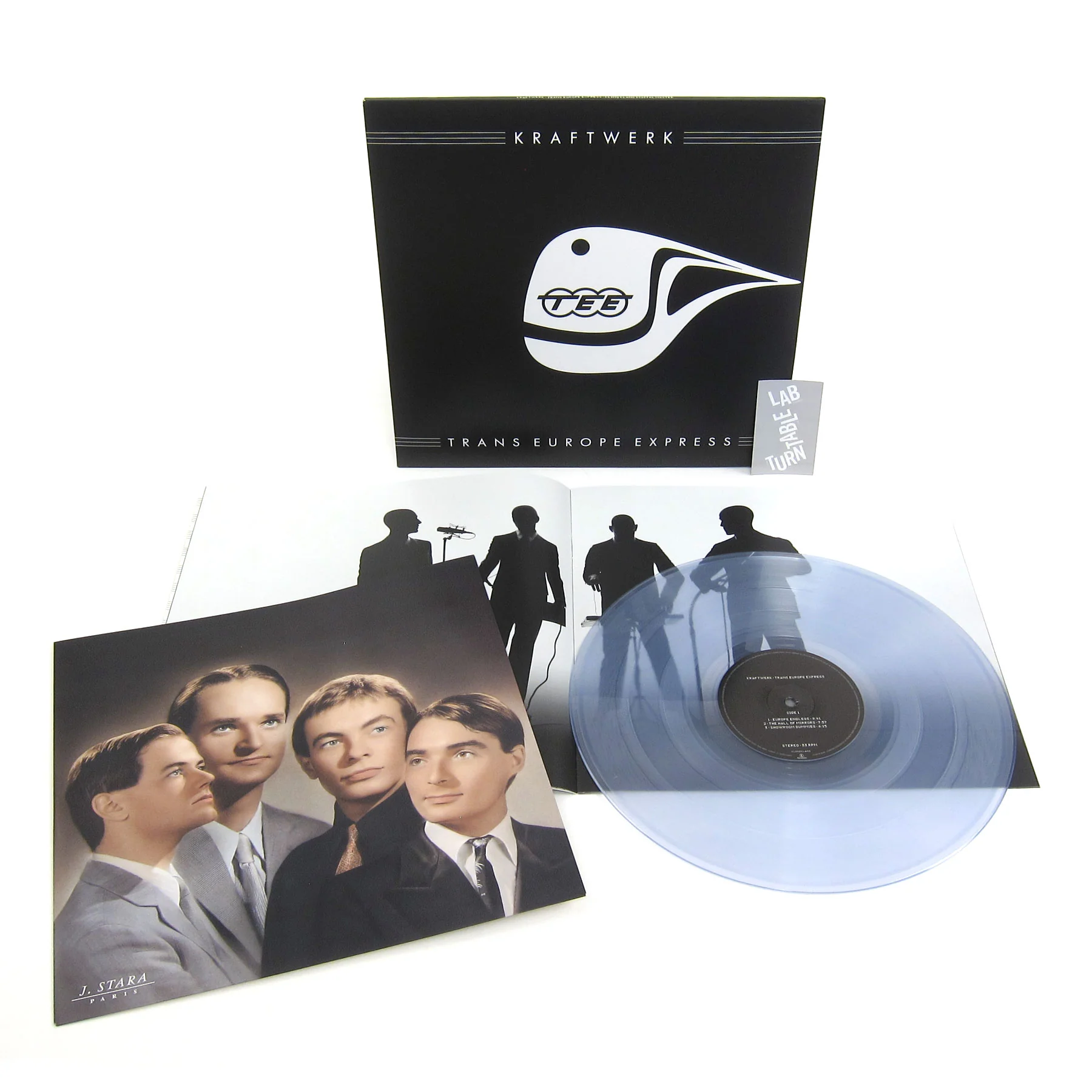 Kraftwerk: Trans-Europe Express (Indie Exclusive Clear Vinyl) Vinyl LP - Image 2