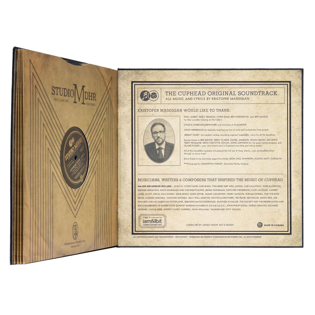 Kristofer Maddigan: Cuphead Deluxe Soundtrack Vinyl 4LP - Image 6