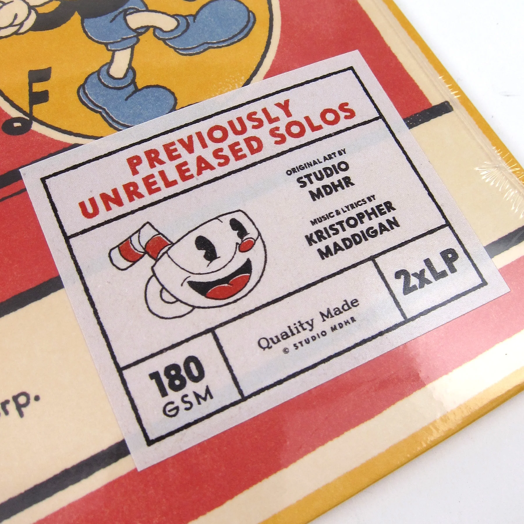 Kristofer Maddigan: Cuphead - Standard Edition Soundtrack (180g) Vinyl 2LP - Image 3