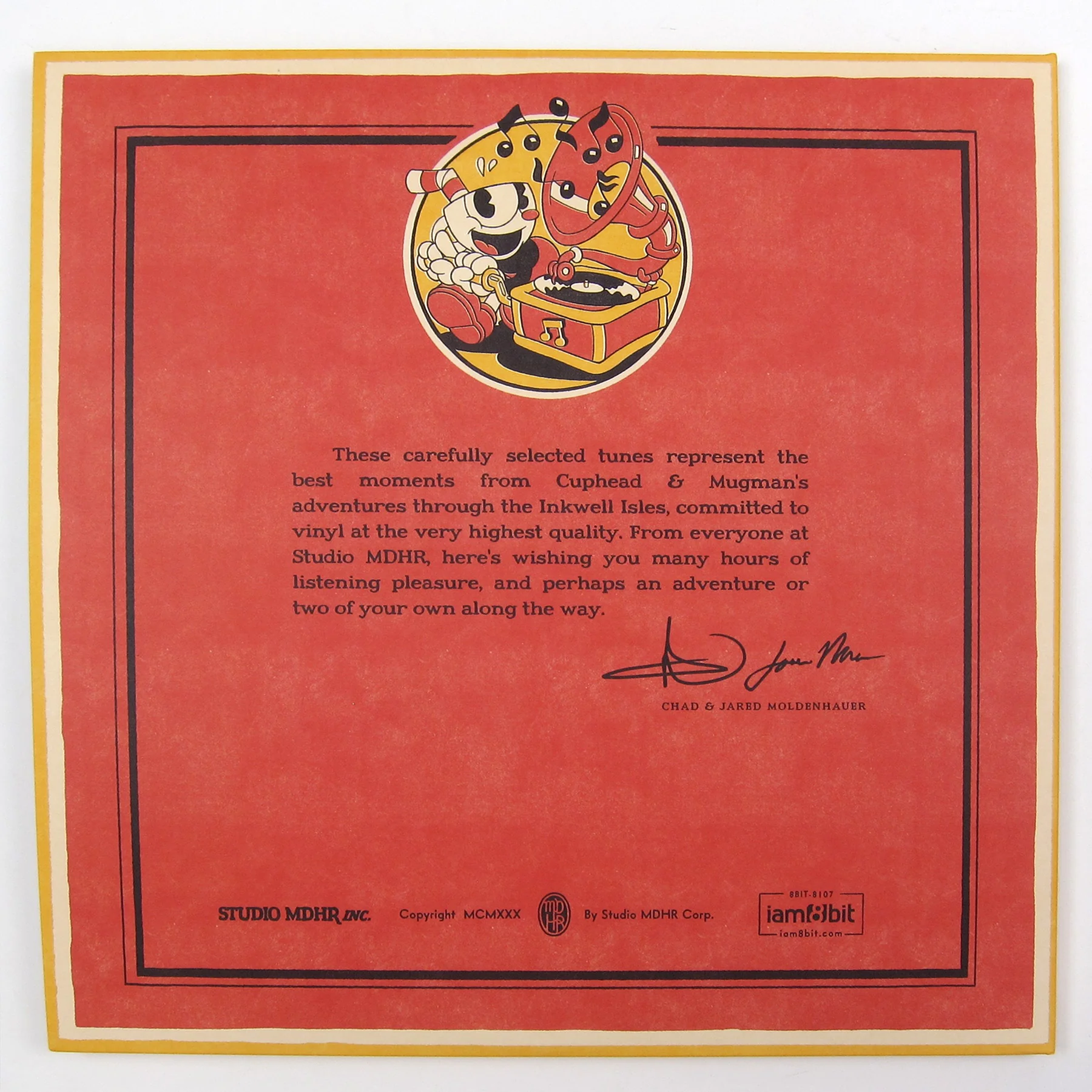 Kristofer Maddigan: Cuphead - Standard Edition Soundtrack (180g) Vinyl 2LP - Image 4