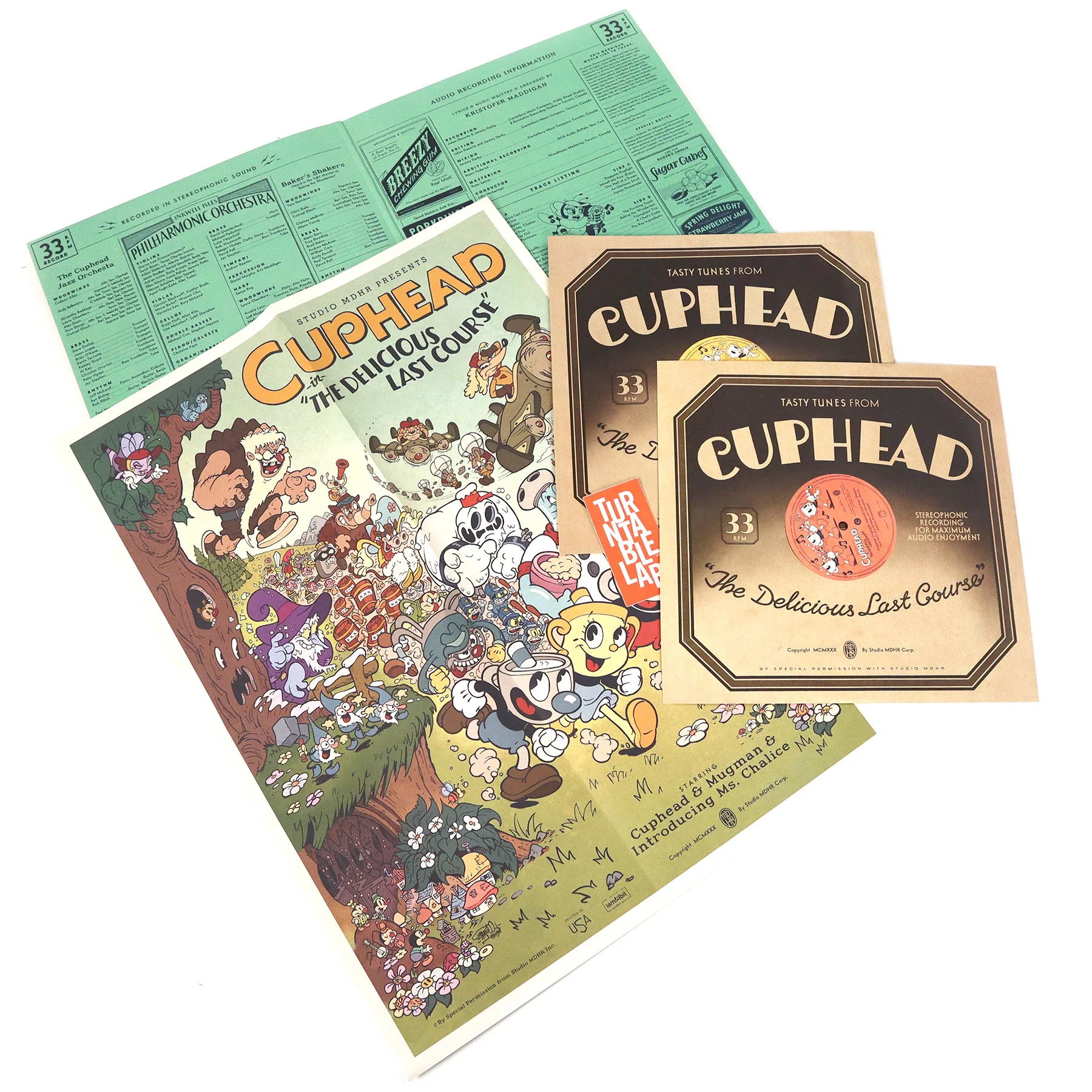 Kristofer Maddigan: Cuphead - The Delicious Last Course Soundtrack (180g) Vinyl 2LP - Image 2