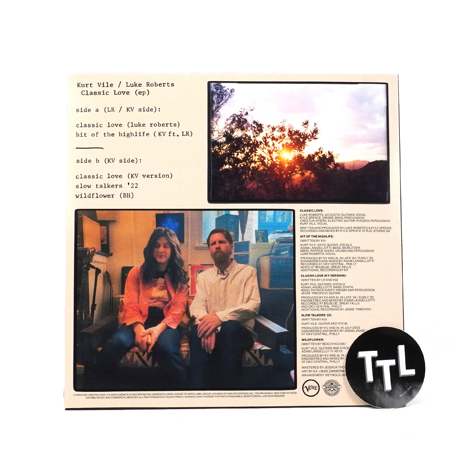 Kurt Vile: Classic Love Vinyl 12" - Image 2