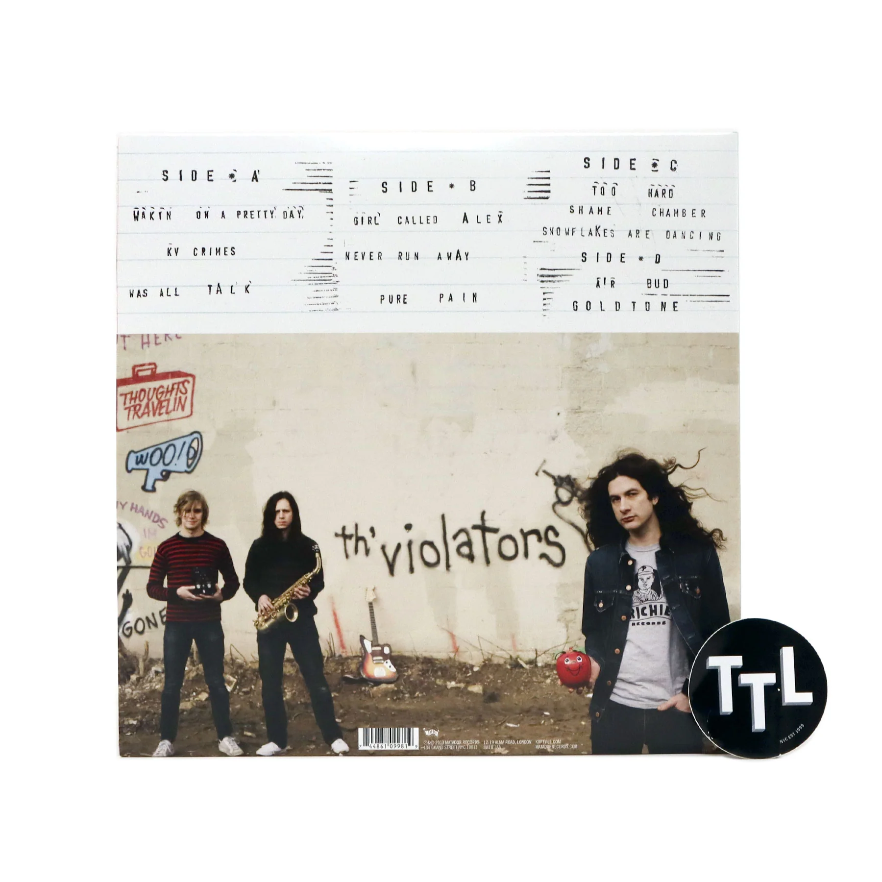 Kurt Vile: Wakin On A Pretty Daze (Yellow Colored Vinyl) Vinyl 2LP - Image 3