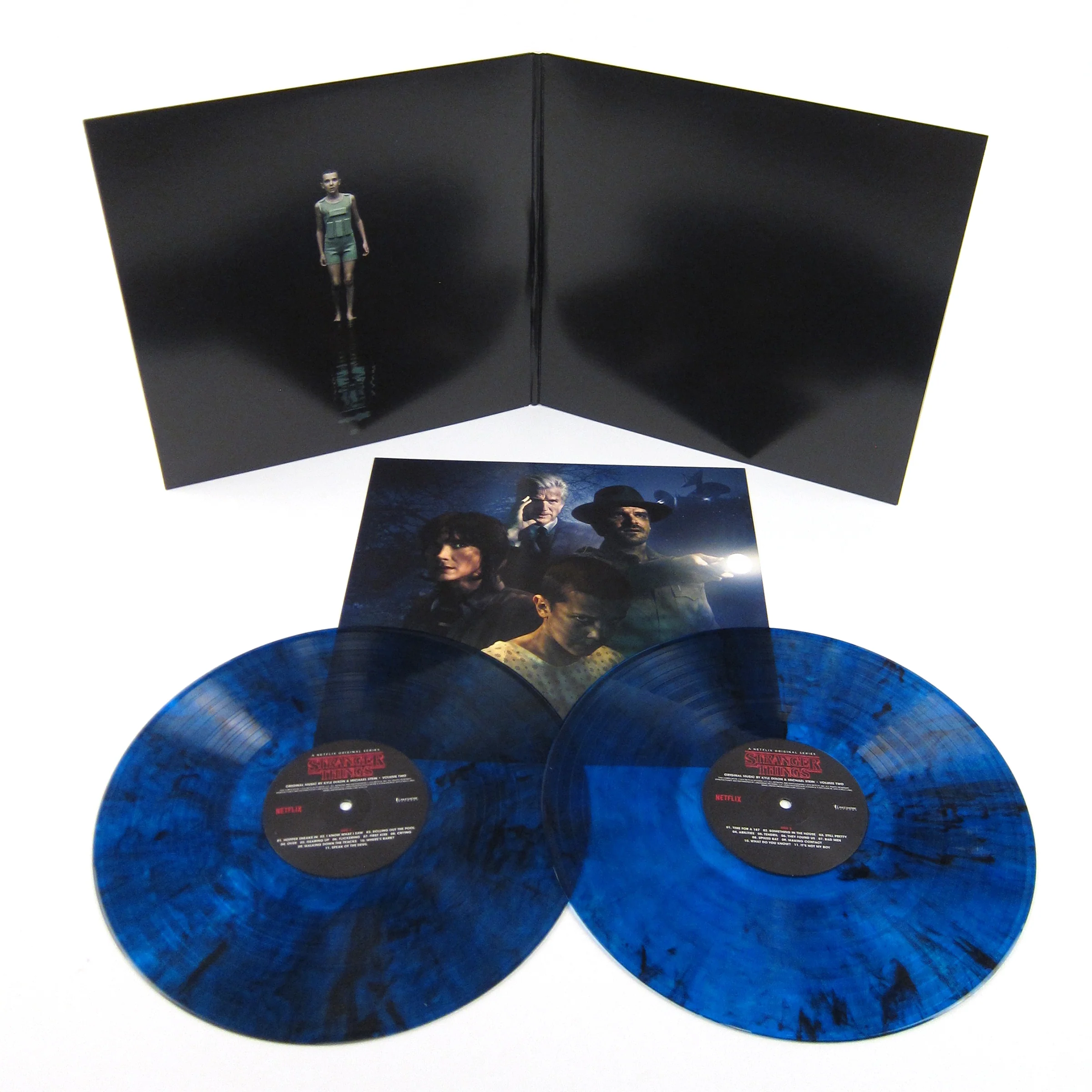 Kyle Dixon & Michael Stein: Stranger Things Vol.2 (Upside Down Blue Colored Vinyl) Vinyl 2LP - Image 2