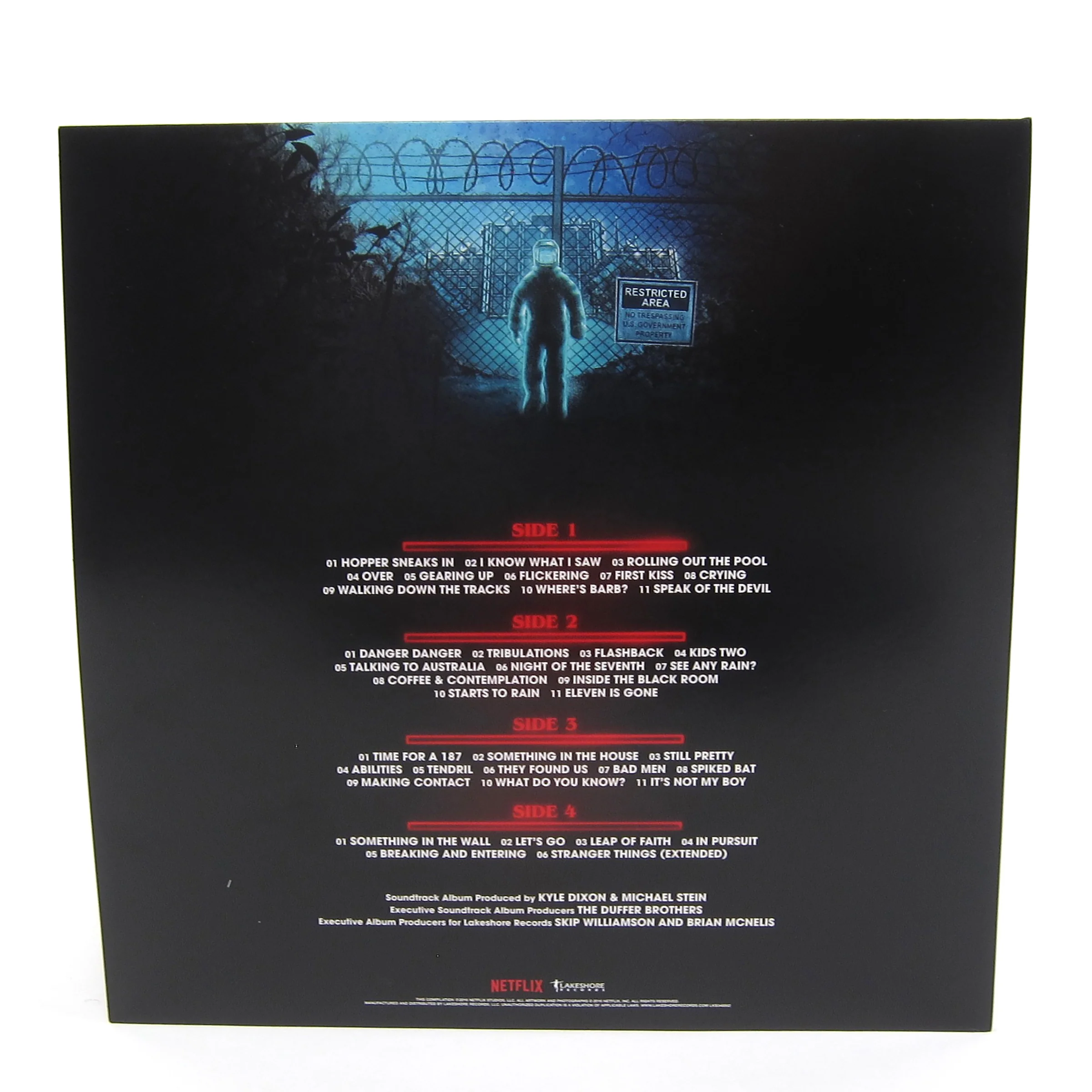 Kyle Dixon & Michael Stein: Stranger Things Vol.2 (Upside Down Blue Colored Vinyl) Vinyl 2LP - Image 3