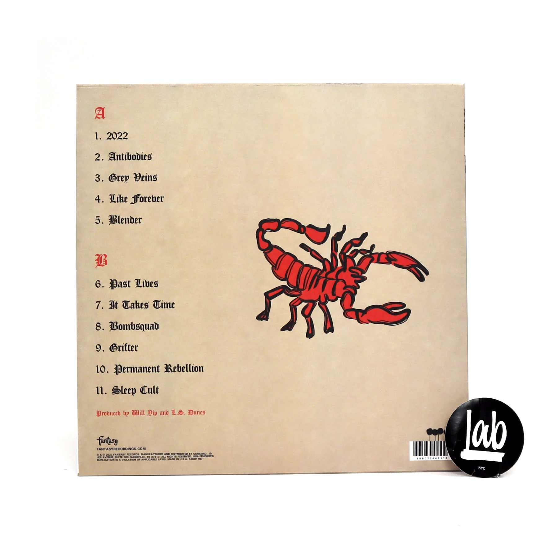 L.S. Dunes: Past Lives (Colored Vinyl) Vinyl LP - Image 3