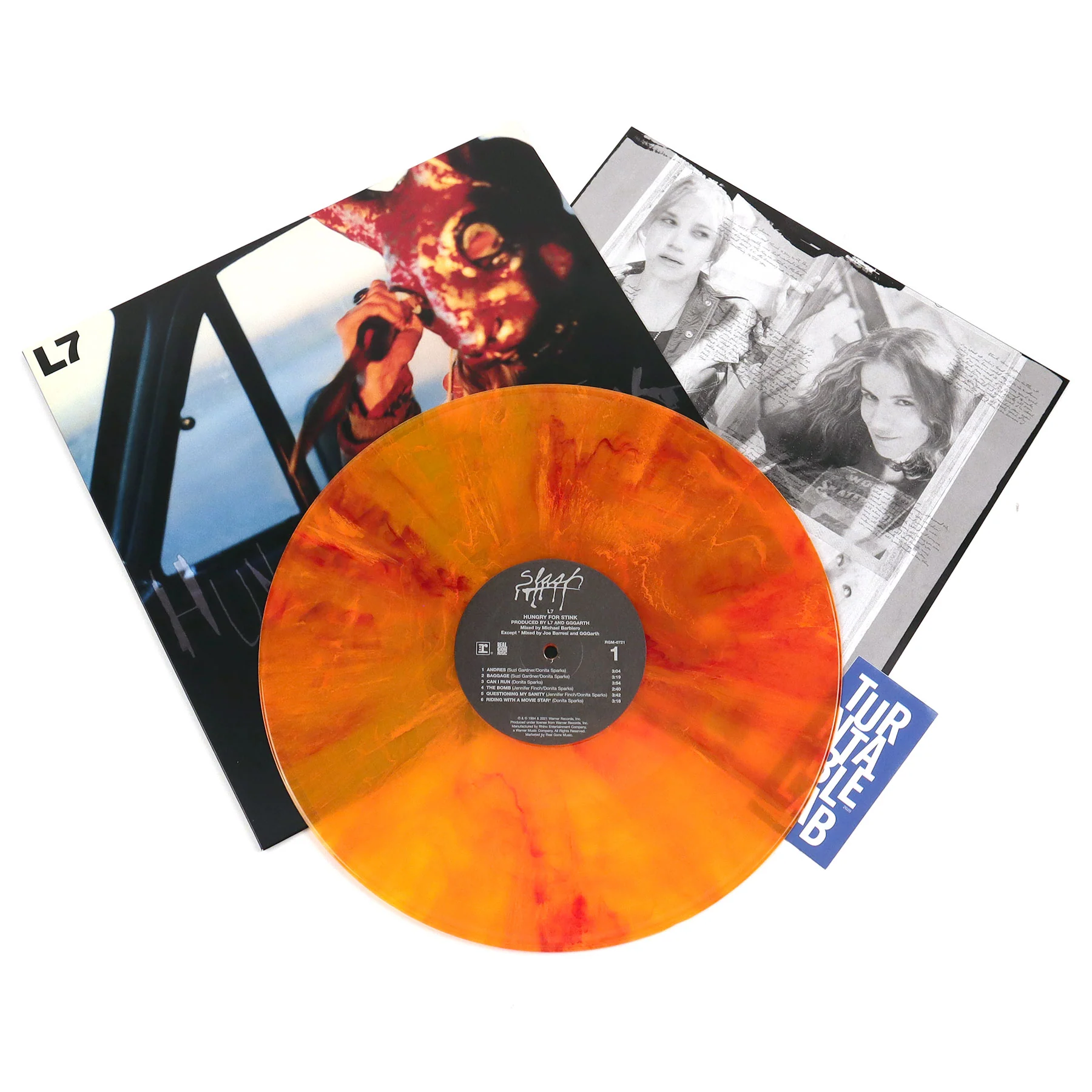 L7: Hungry For Stink (Colored Vinyl) Vinyl LP - Image 2