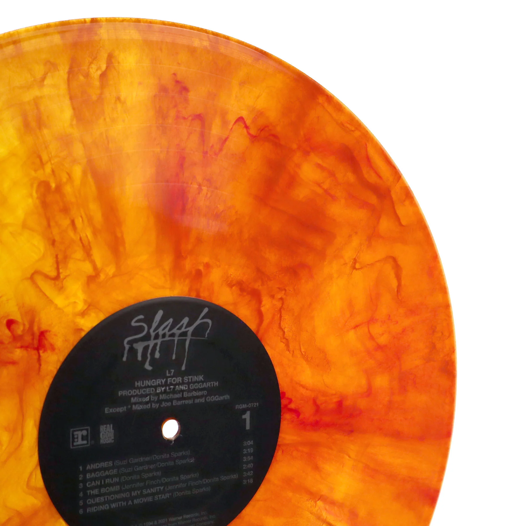L7: Hungry For Stink (Colored Vinyl) Vinyl LP - Image 3