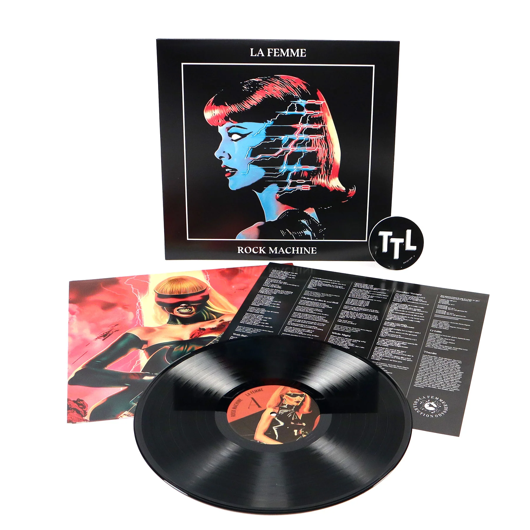 La Femme: Rock Machine Vinyl LP - Image 2
