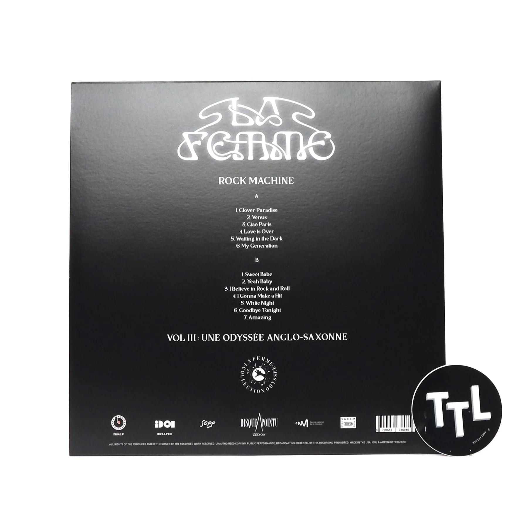La Femme: Rock Machine Vinyl LP - Image 3