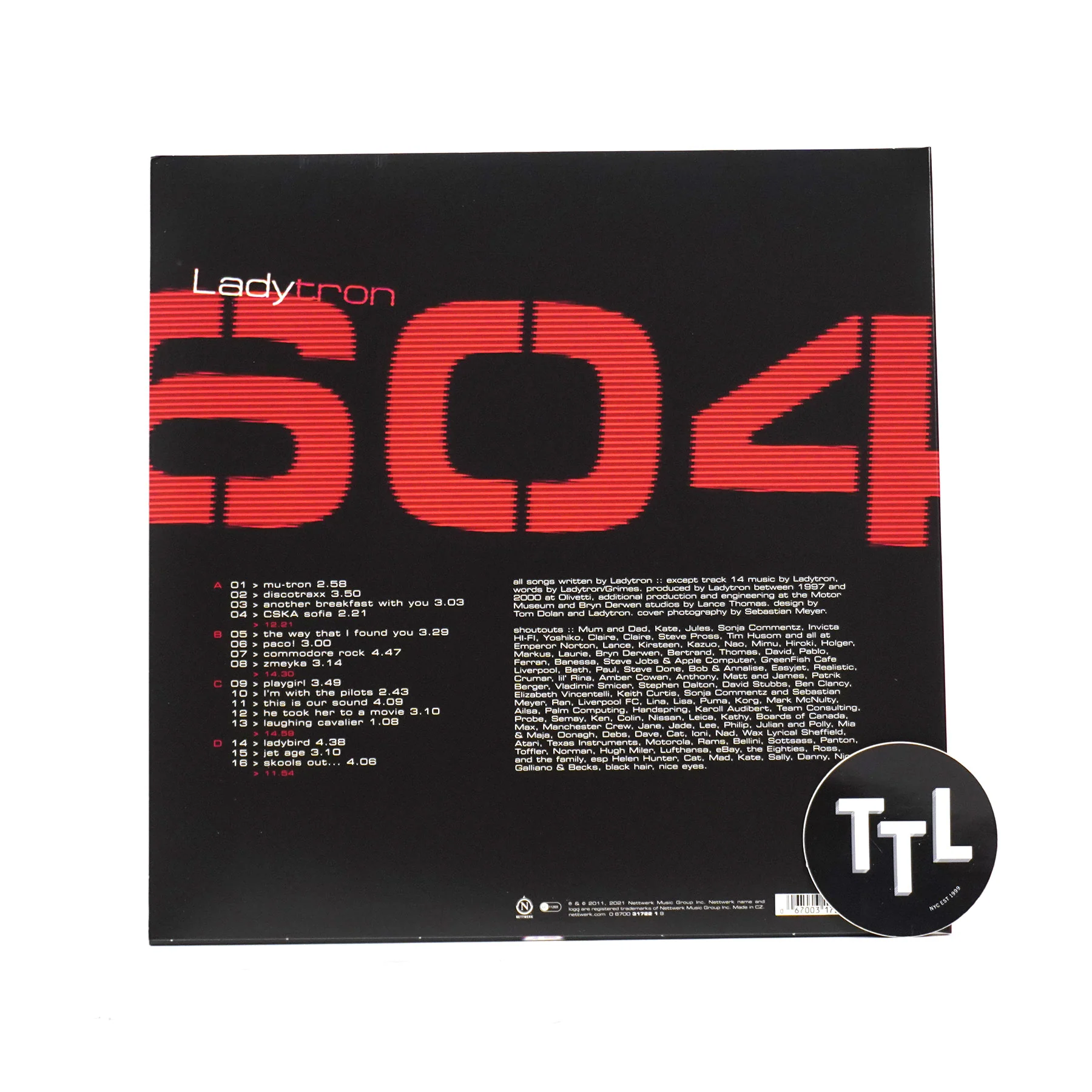 Ladytron: 604 (Indie Exclusive Colored Vinyl) Vinyl 2LP - Image 3