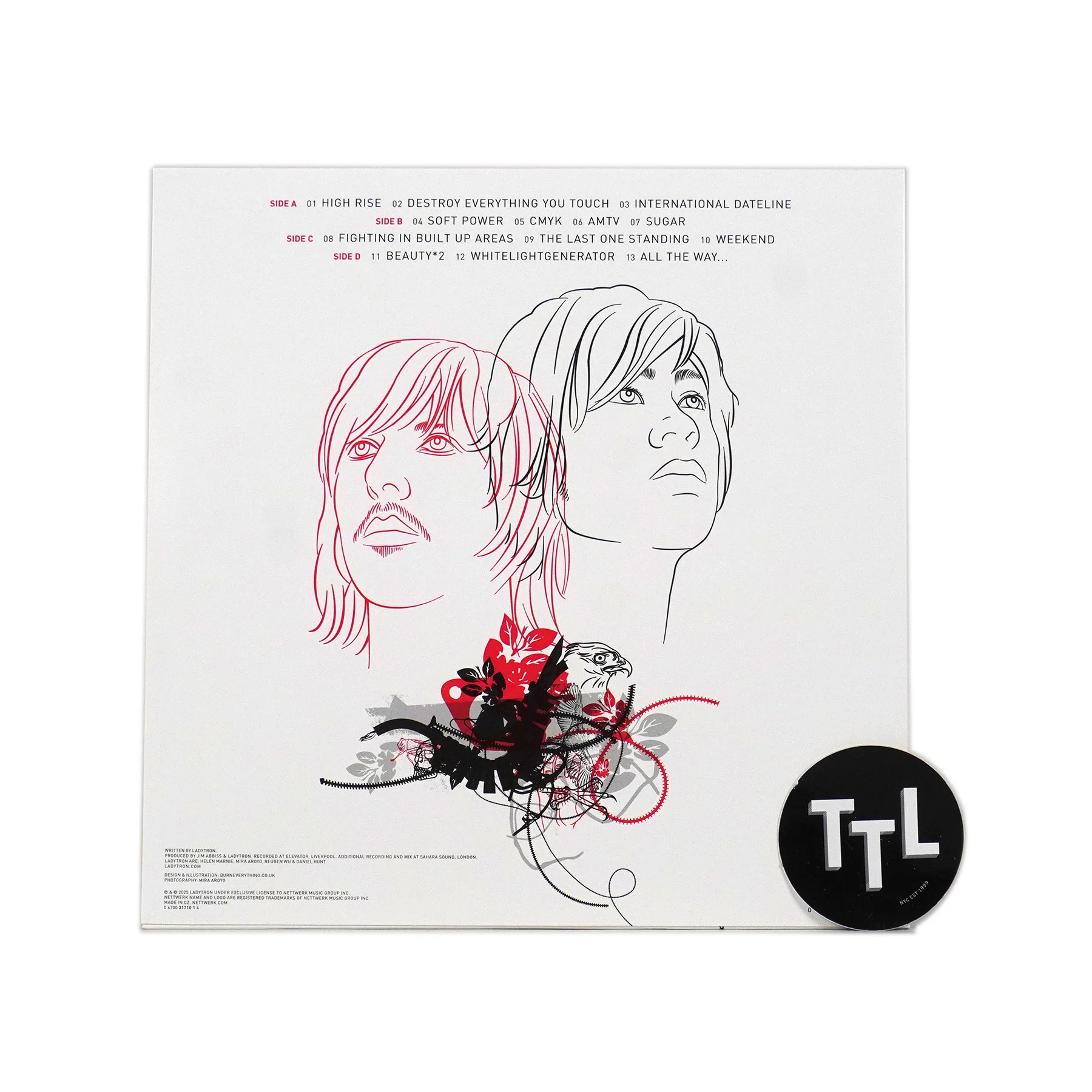 Ladytron: Witching Hour (Indie Exclusive Colored Vinyl) Vinyl 2LP - Image 4