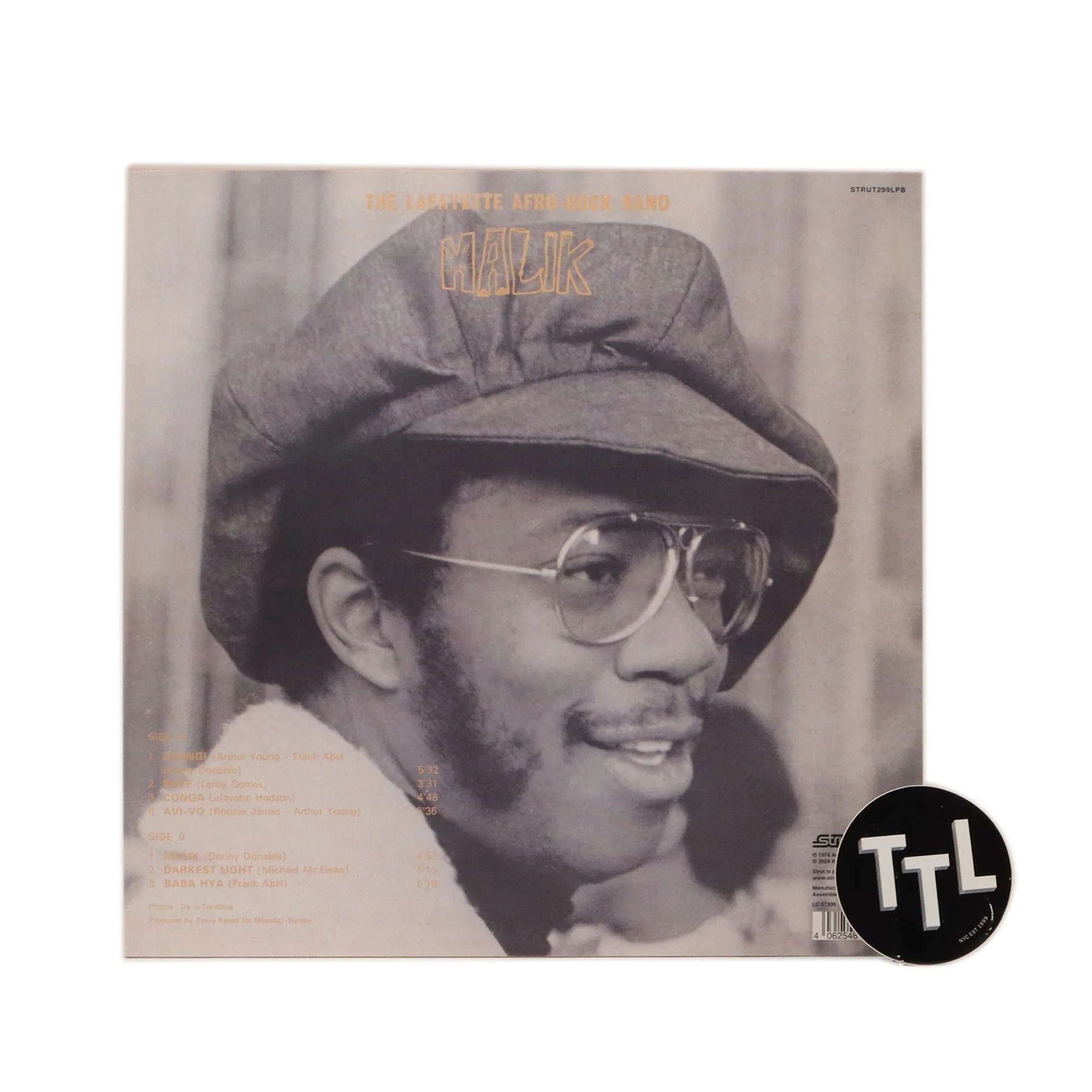 Lafayette Afro-Rock Band: Malik Vinyl LP - Image 2