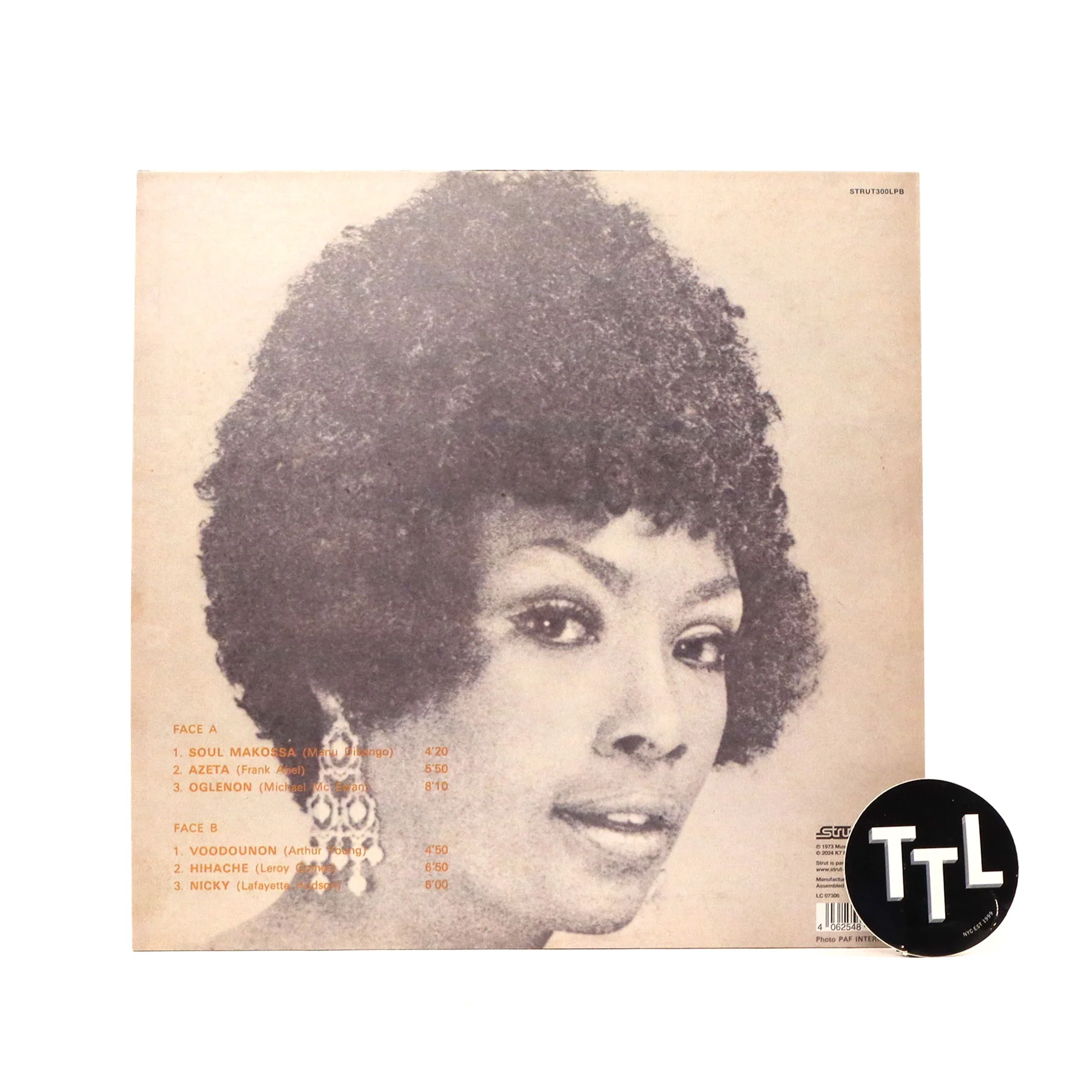 Lafayette Afro-Rock Band: Soul Makossa Vinyl LP - Image 2