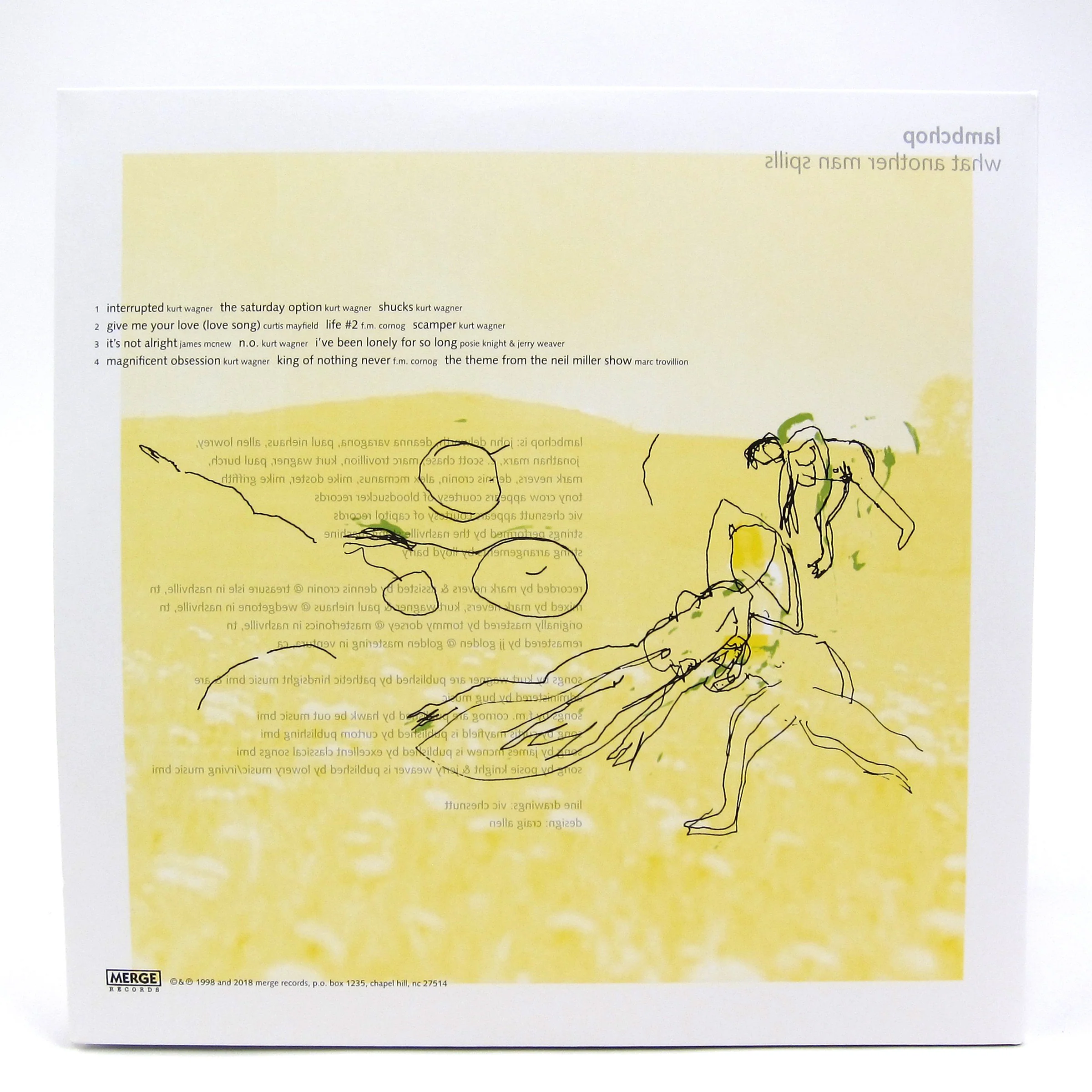 Lambchop: What Another Man Spills (Indie Exclusive Colored Vinyl) Vinyl 2LP - Image 3