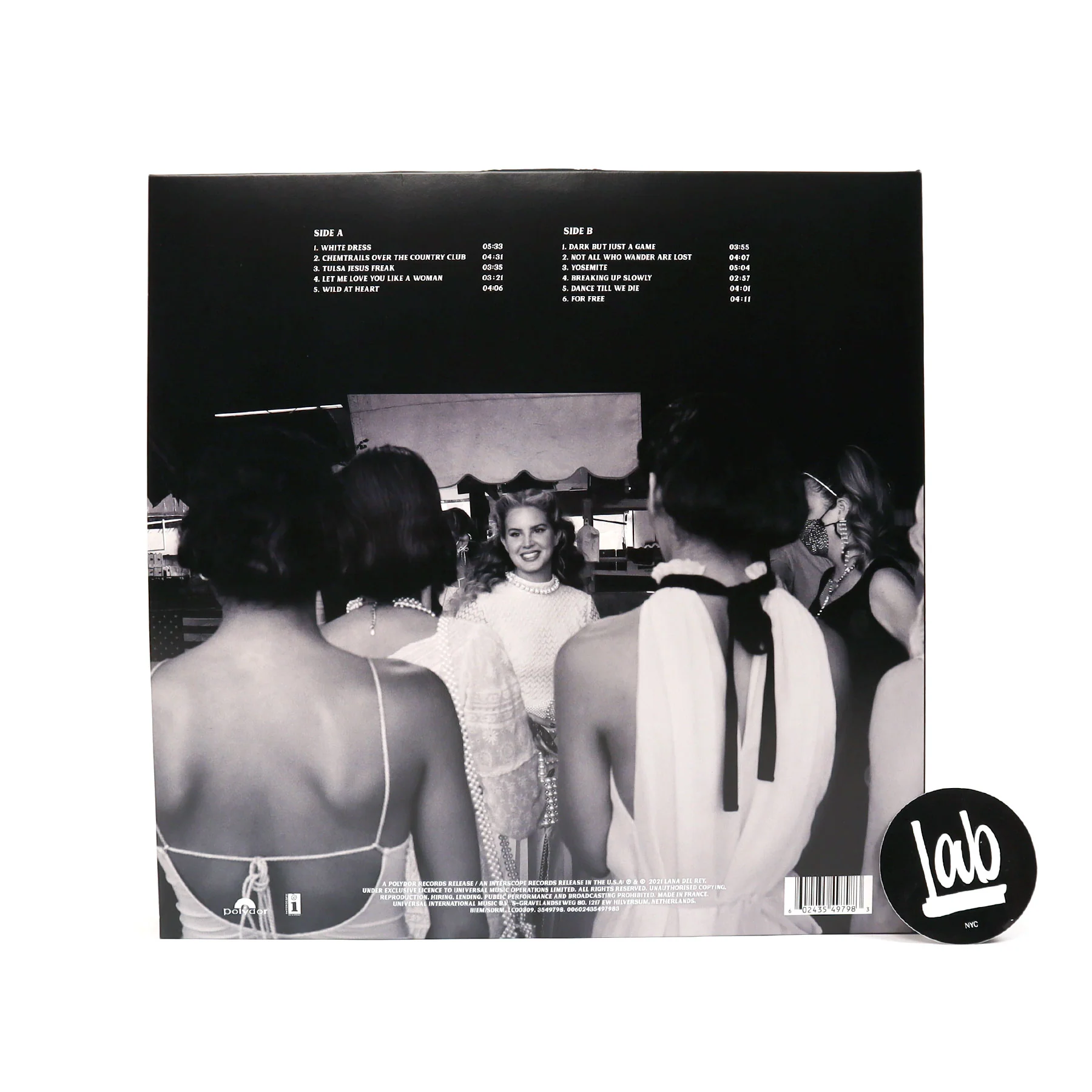 Lana Del Rey: Chemtrails Over The Country Club (Indie Exclusive Colored Vinyl) Vinyl LP - Image 3