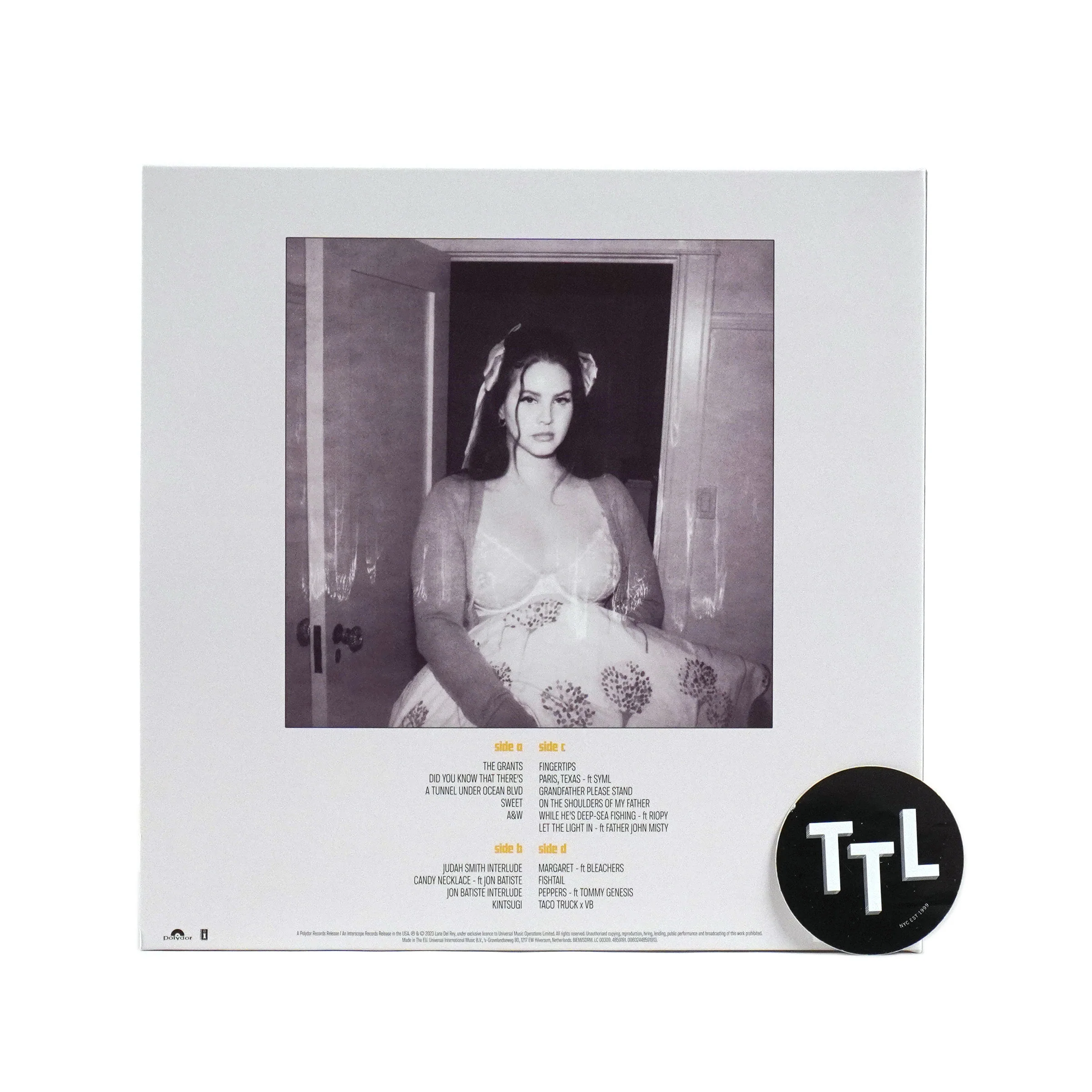 Lana Del Rey: Did You Know That There's A Tunnel Under Ocean Blvd (180g) Vinyl 2LP - Image 3
