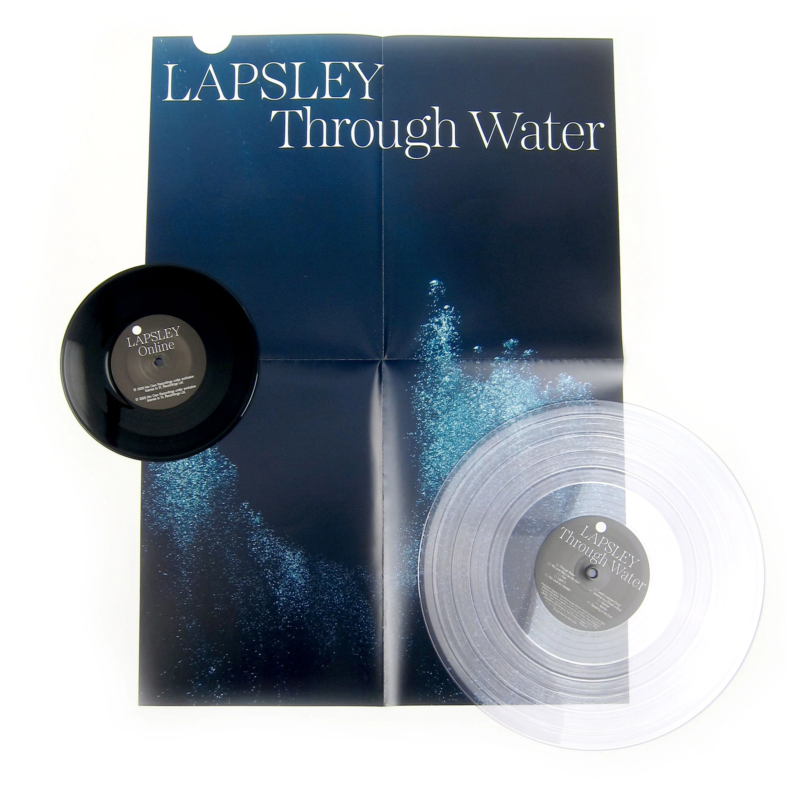 Lapsley: Through Water (Clear Colored Vinyl) Vinyl LP+7" - Image 2