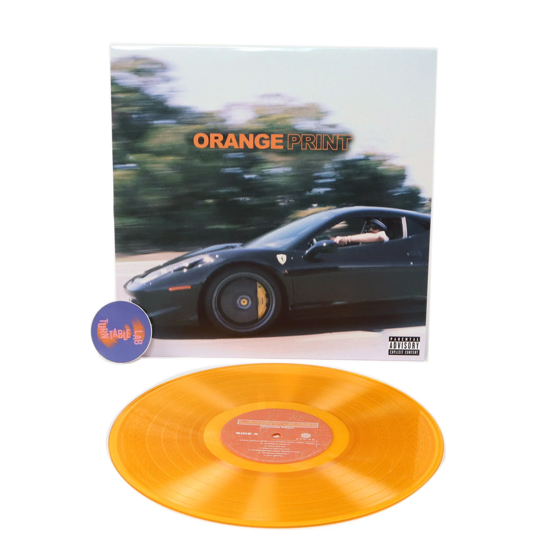 Larry June: Orange Print (Colored Vinyl) Vinyl LP - Image 2
