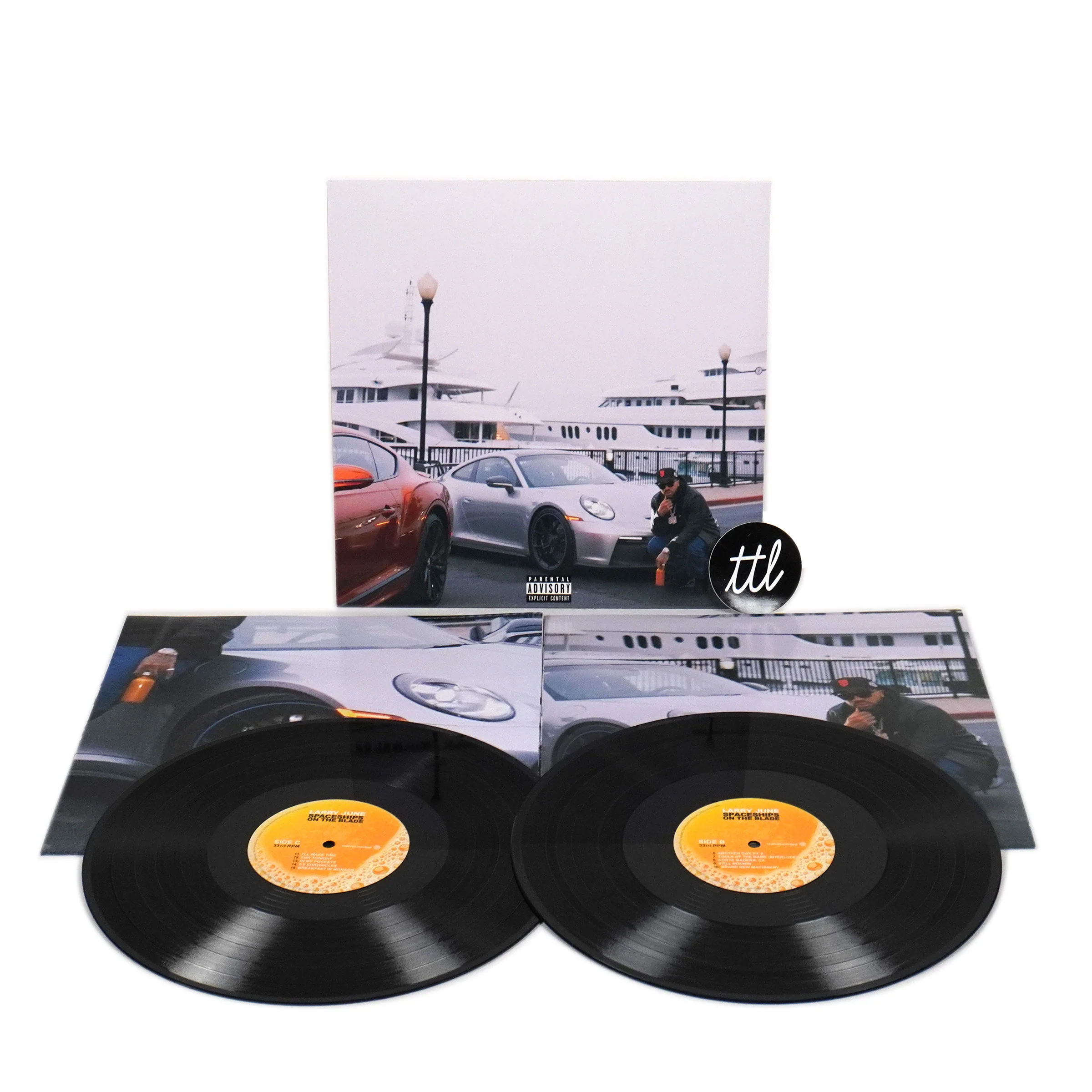 Larry June: Spaceships On The Blade Vinyl 2LP - Image 2
