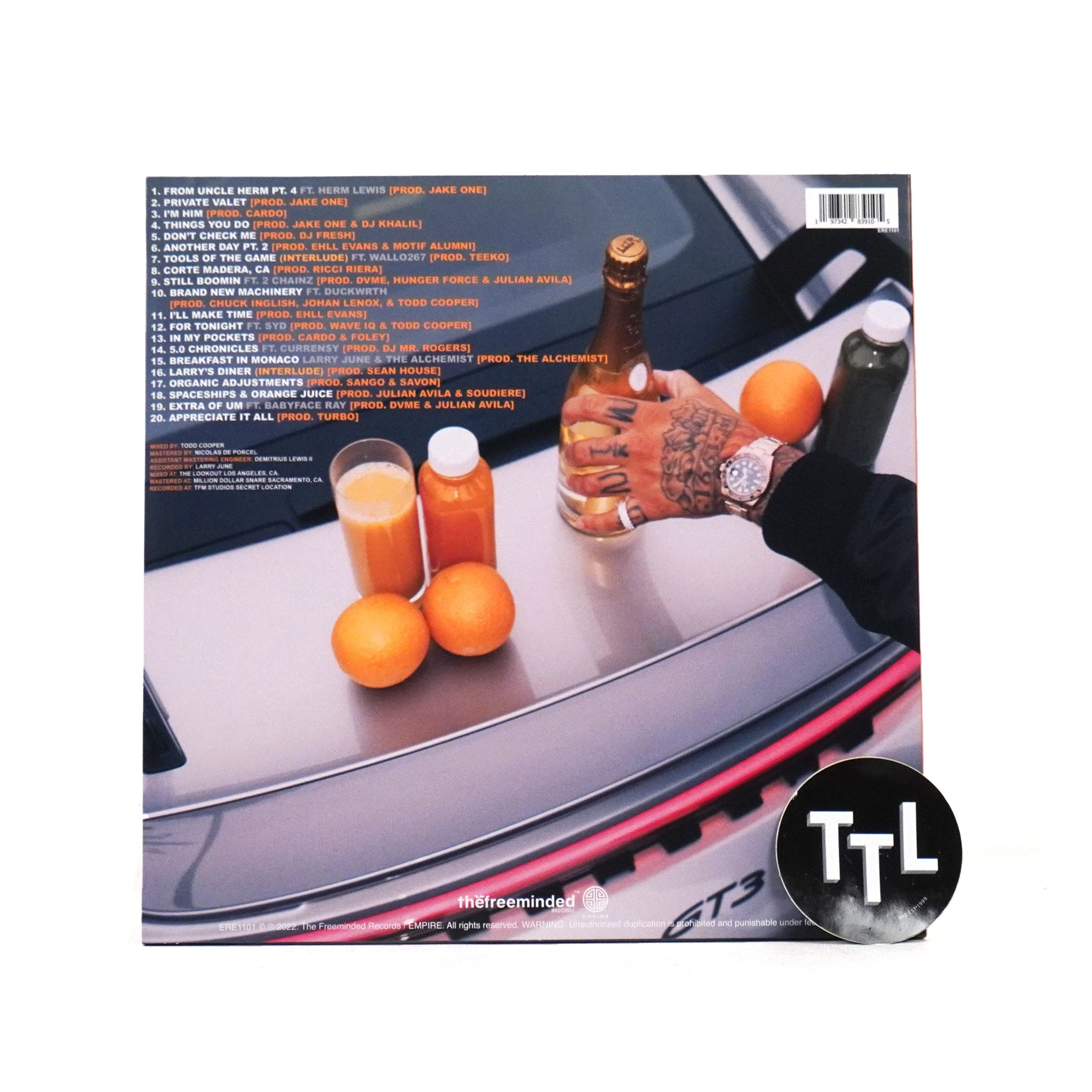 Larry June: Spaceships On The Blade Vinyl 2LP - Image 3