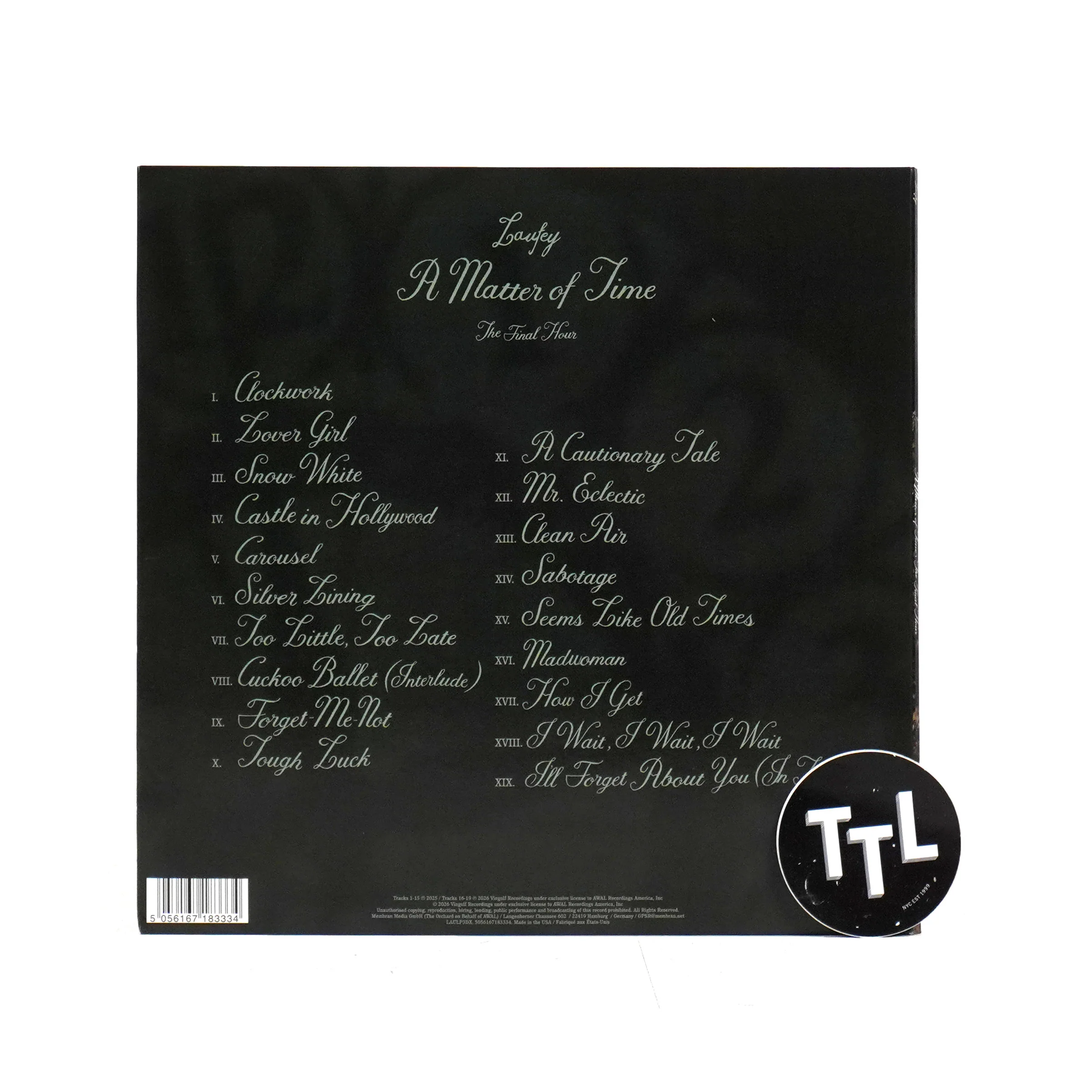 Laufey: A Matter Of Time - The Final Hour (Colored Vinyl) Vinyl 2LP - Image 3