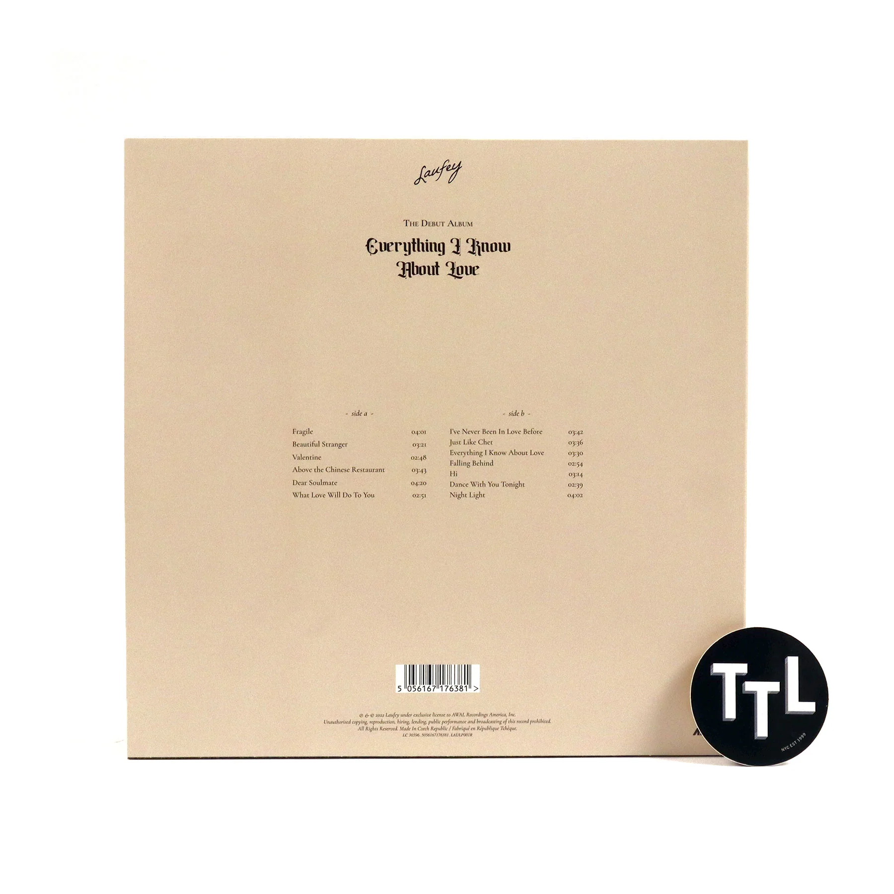 Laufey: Everything I Know About Love Vinyl LP - Image 3