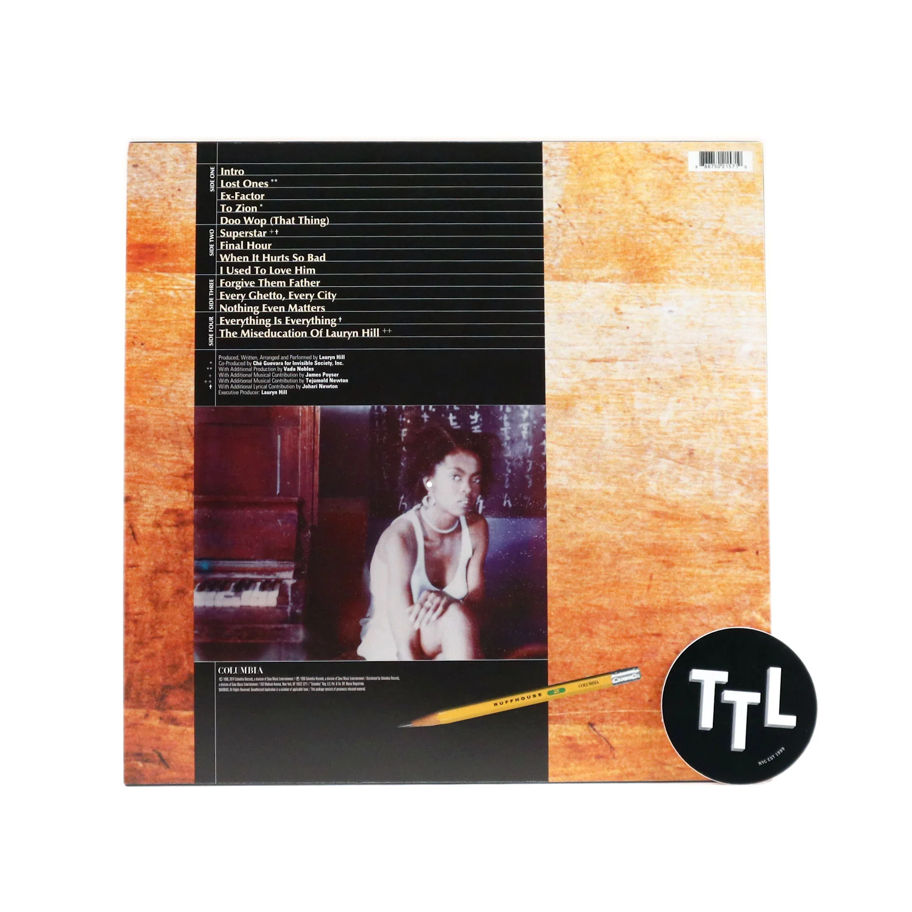 Lauryn Hill: The Miseducation Of Lauryn Hill Vinyl 2LP - Image 3