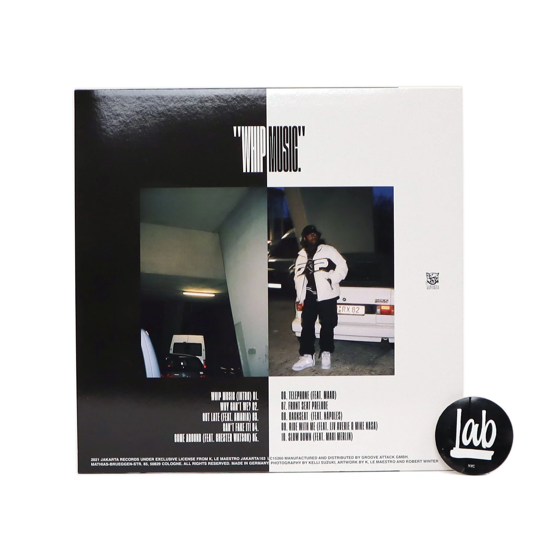 K, Le Maestro: Whip Music Vinyl LP - Image 3