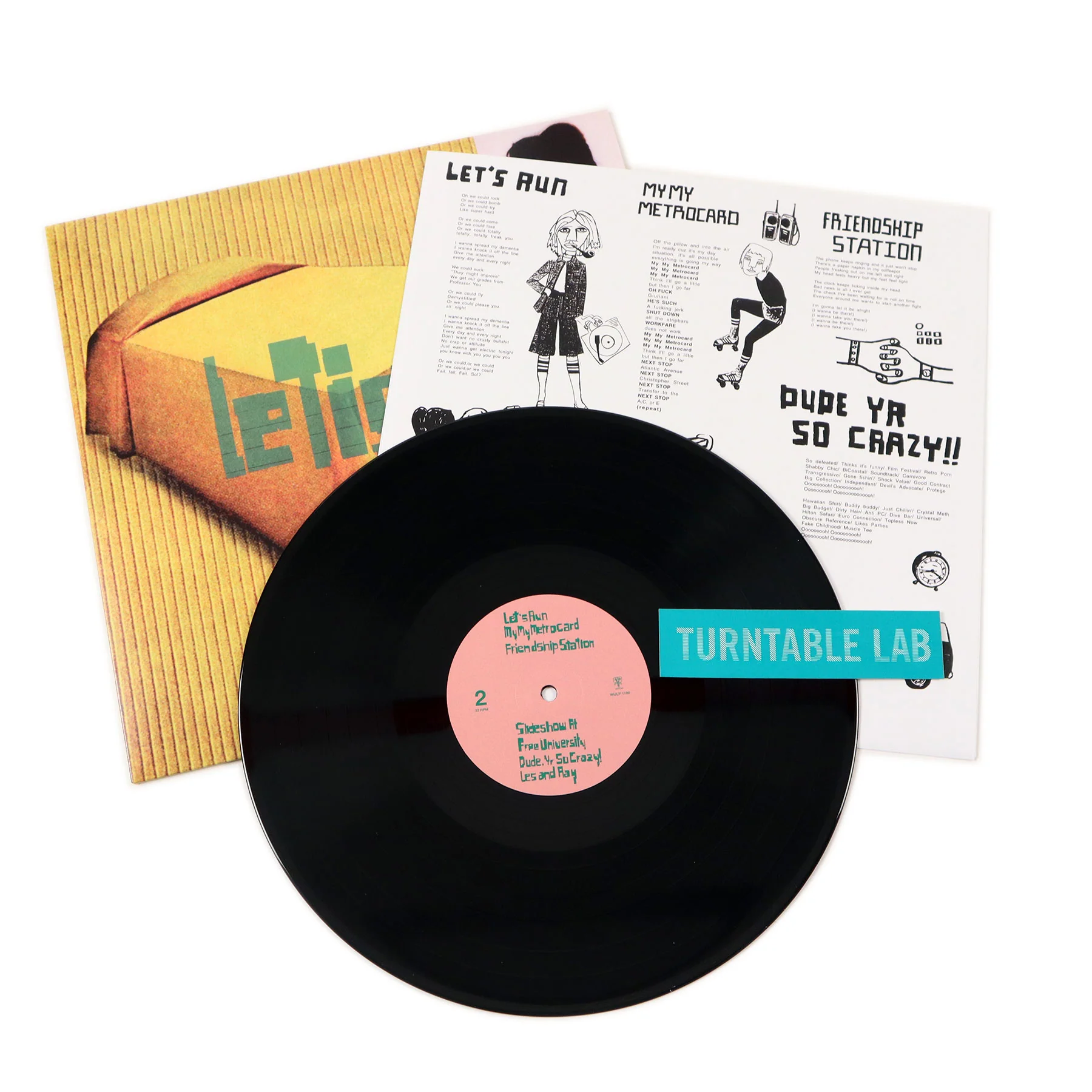 Le Tigre: Le Tigre (Import) Vinyl LP - Image 2