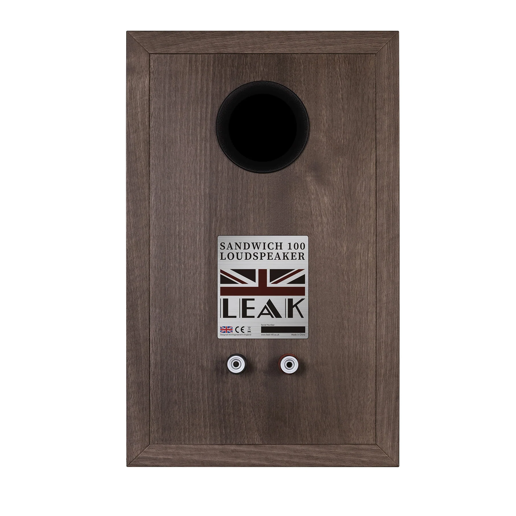 Leak: Sandwich 100 Bookshelf Speakers - Walnut / Pair - Image 4