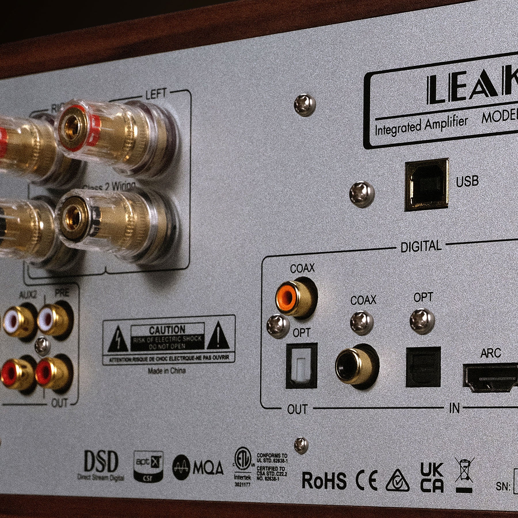 Leak: Stereo 230 Integrated Amplifier w/ Bluetooth - Walnut - Image 6