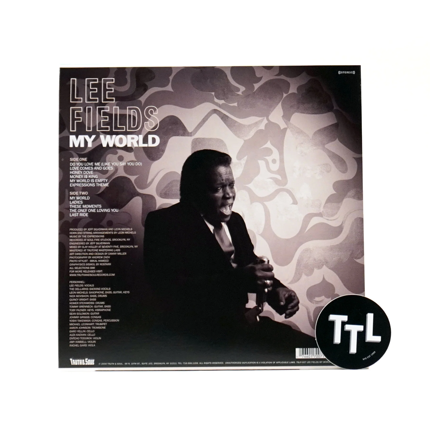 Lee Fields: My World Vinyl LP - Image 2