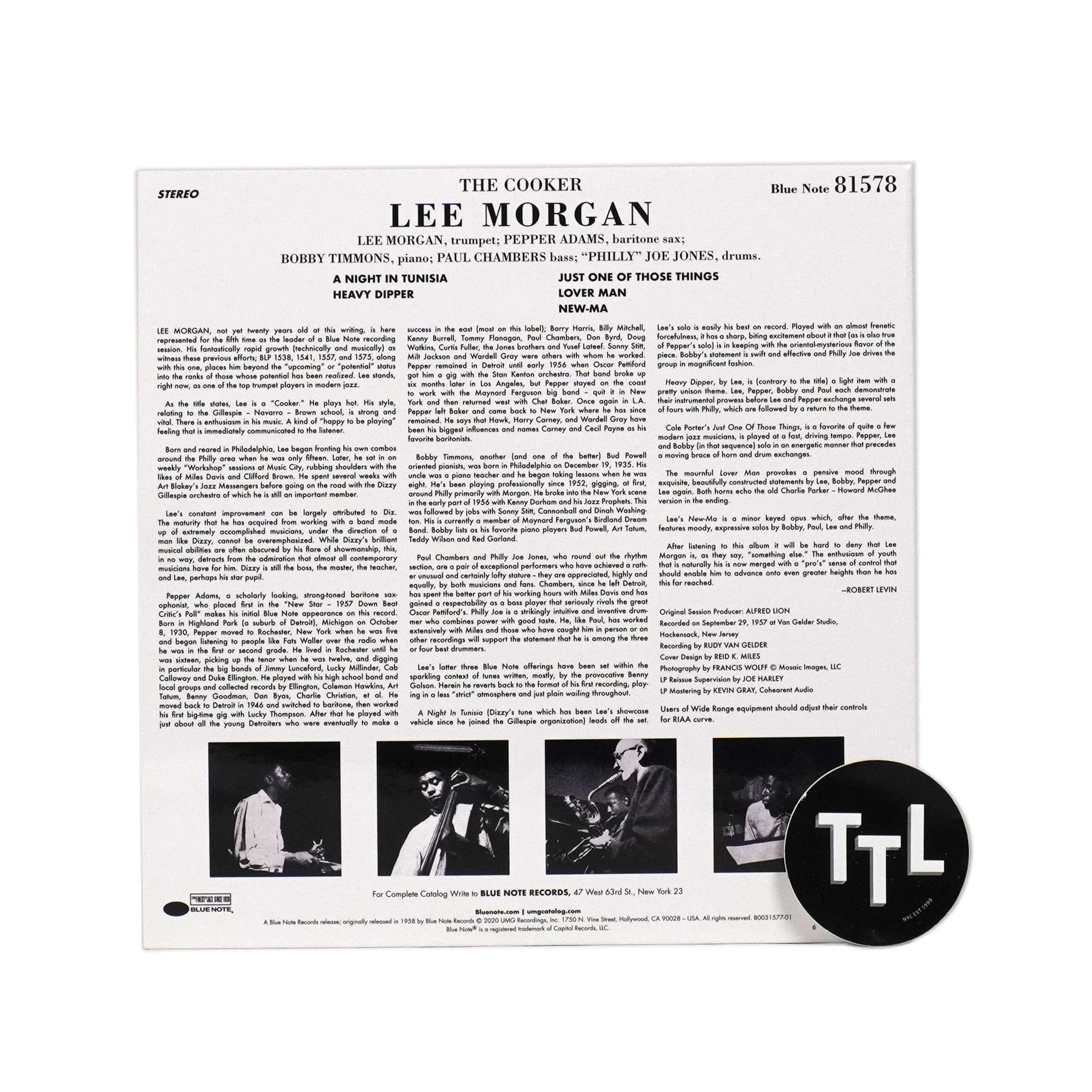 Lee Morgan: The Cooker (Tone Poet 180g) Vinyl LP - Image 3