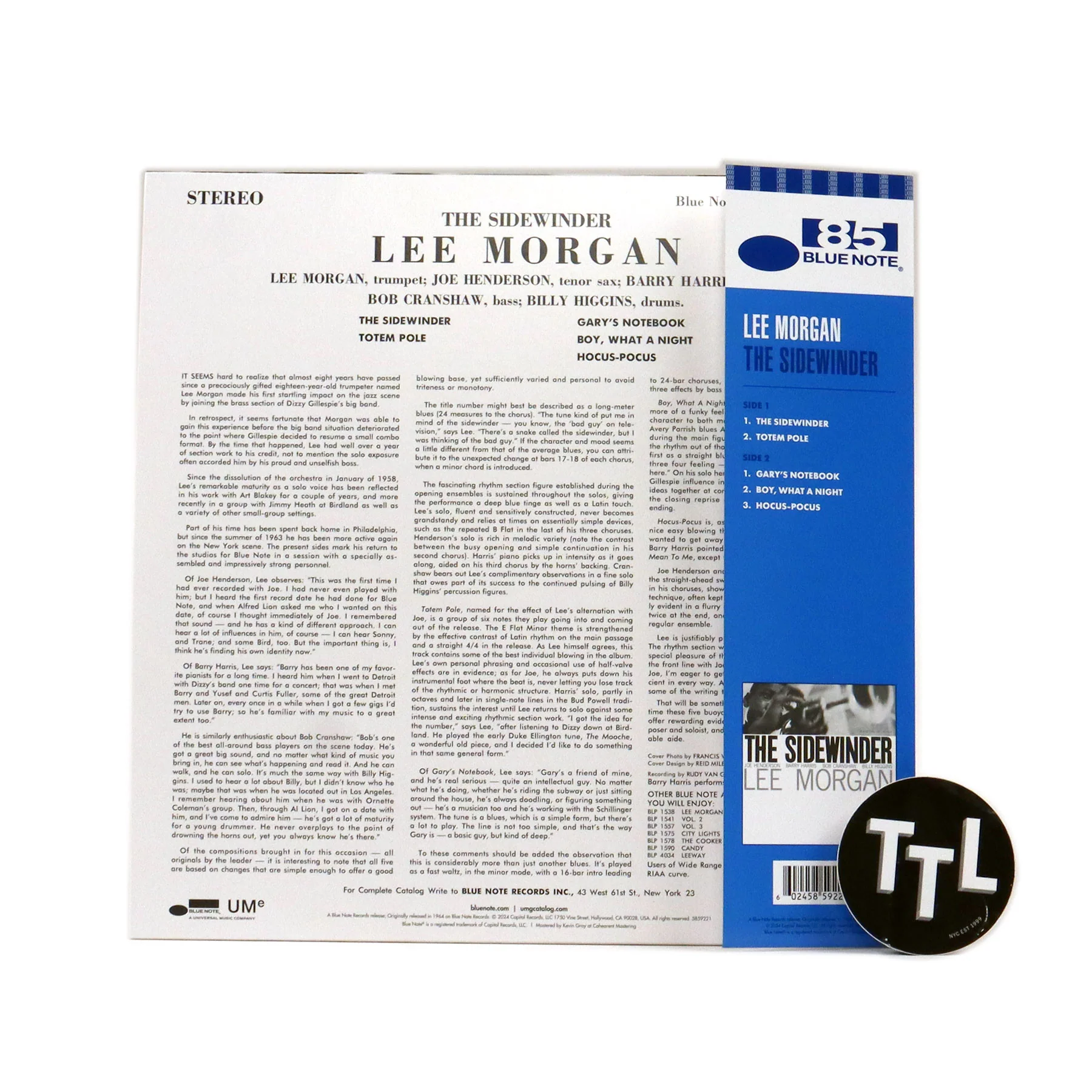 Lee Morgan: The Sidewinder (180g, Indie Exclusive Colored Vinyl) Vinyl LP - Image 2